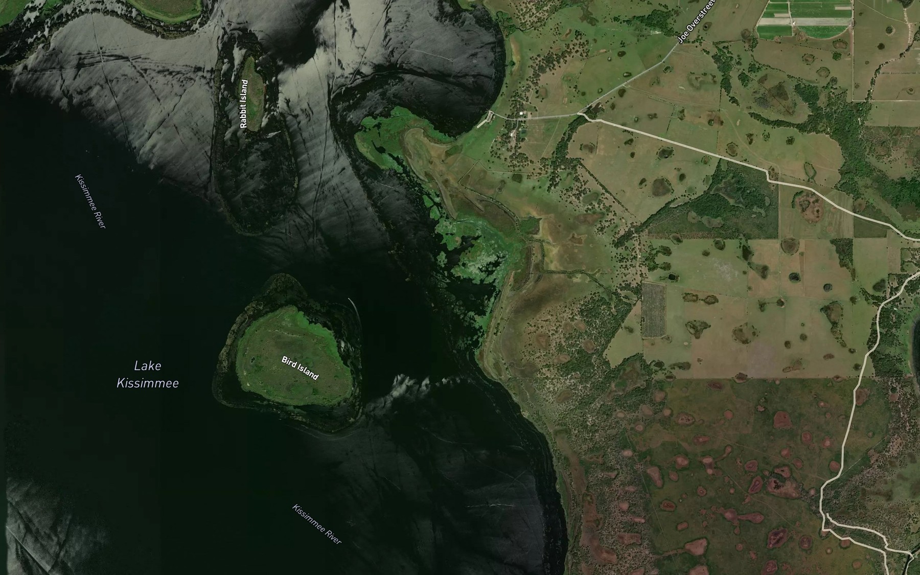 Satellite map of the Spot 6