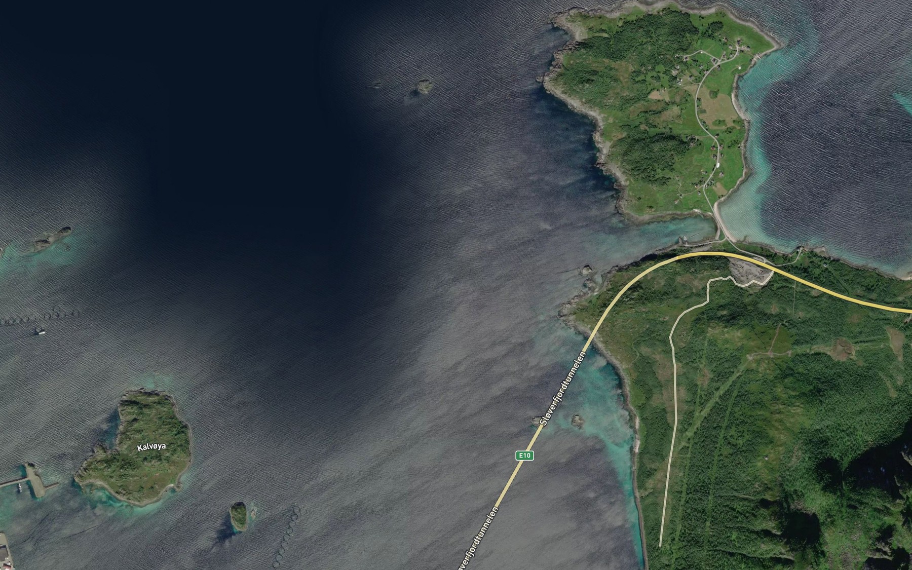 Satellite map of the Roa