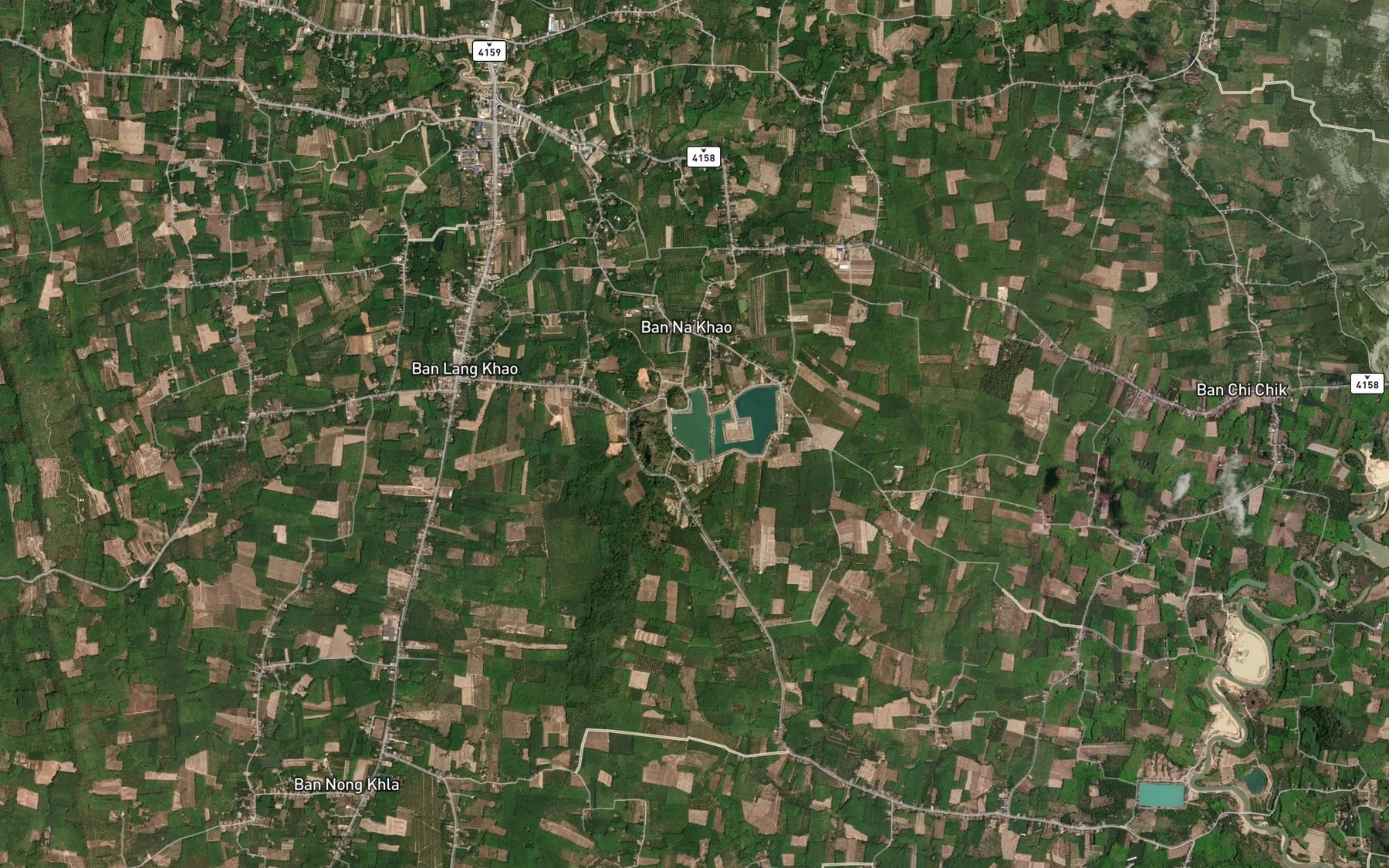 Satellite map of the Nong Phru