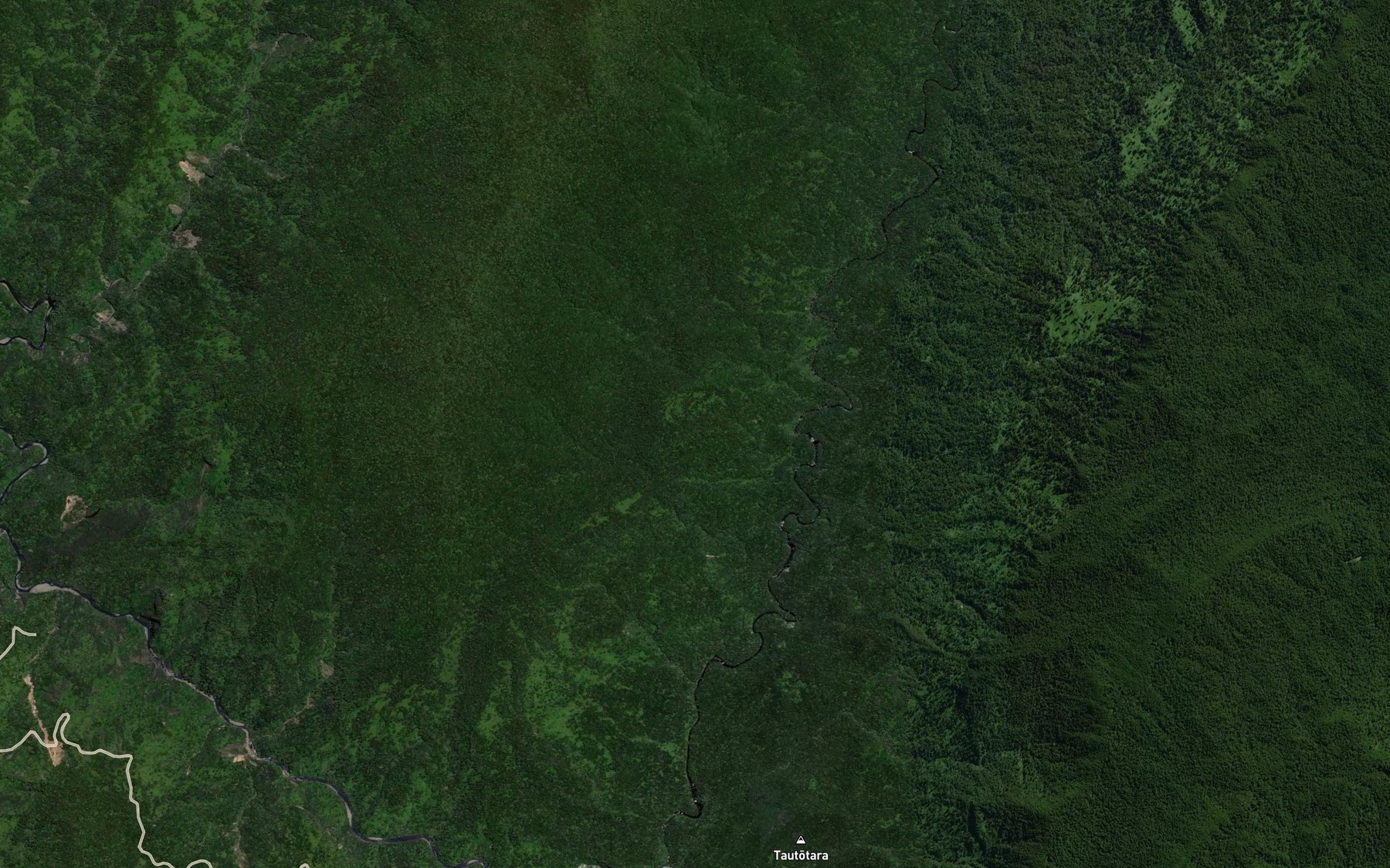Satellite map of the Te Rerehautai Falls
