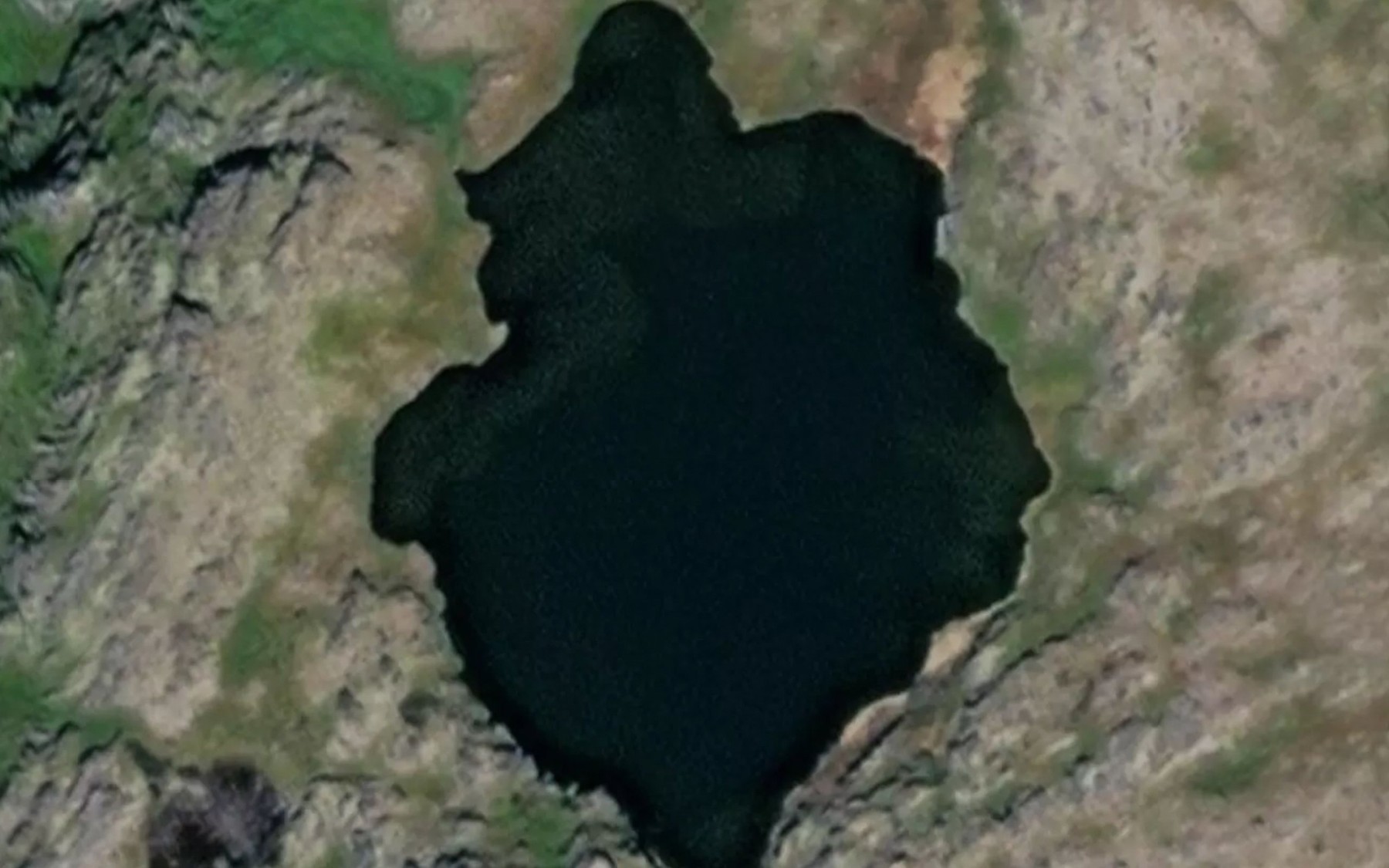 Satellite map of the Skolevatnet