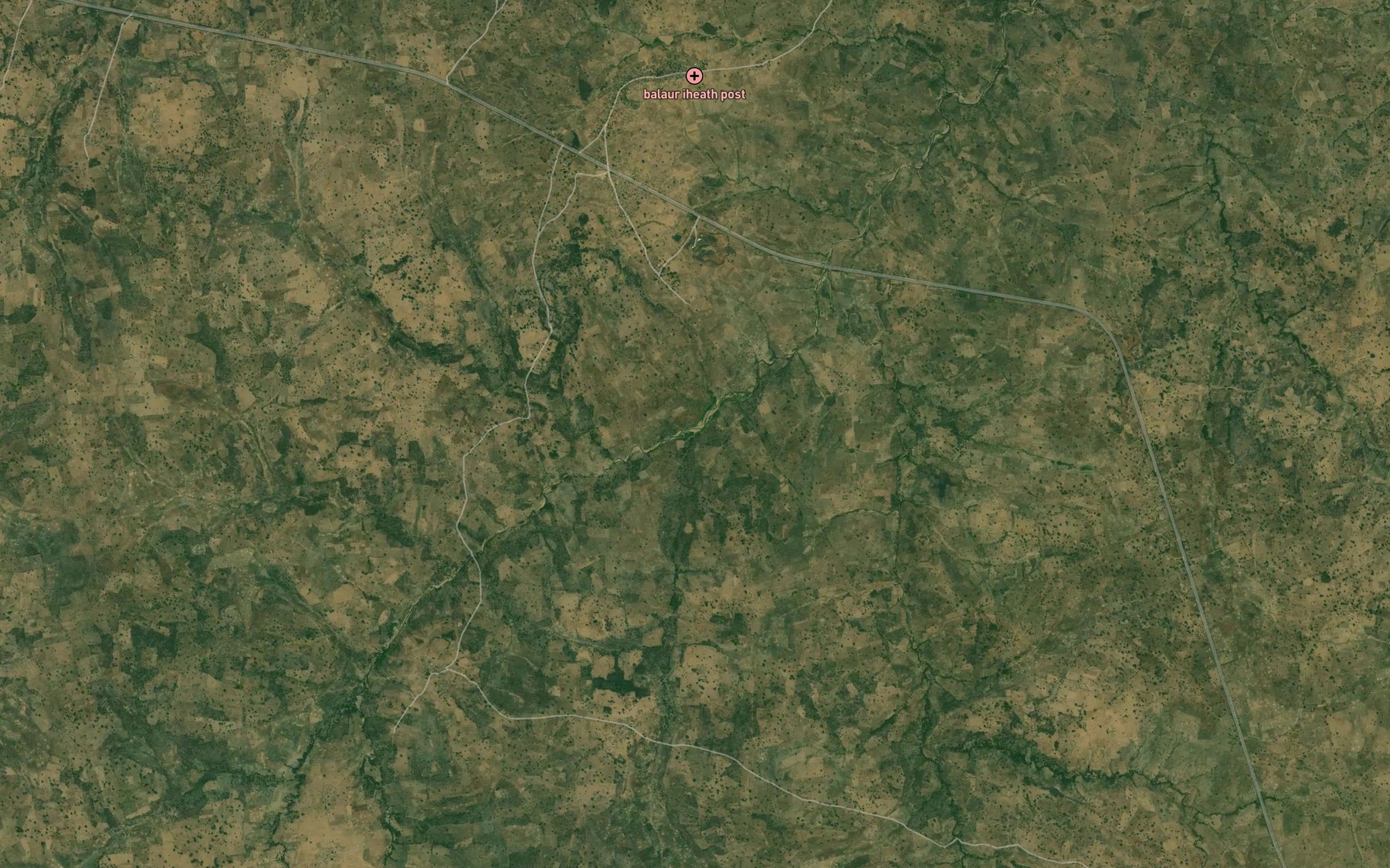Satellite map of the Mayo Sufi
