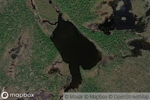 Satellite map of the Leppalompola