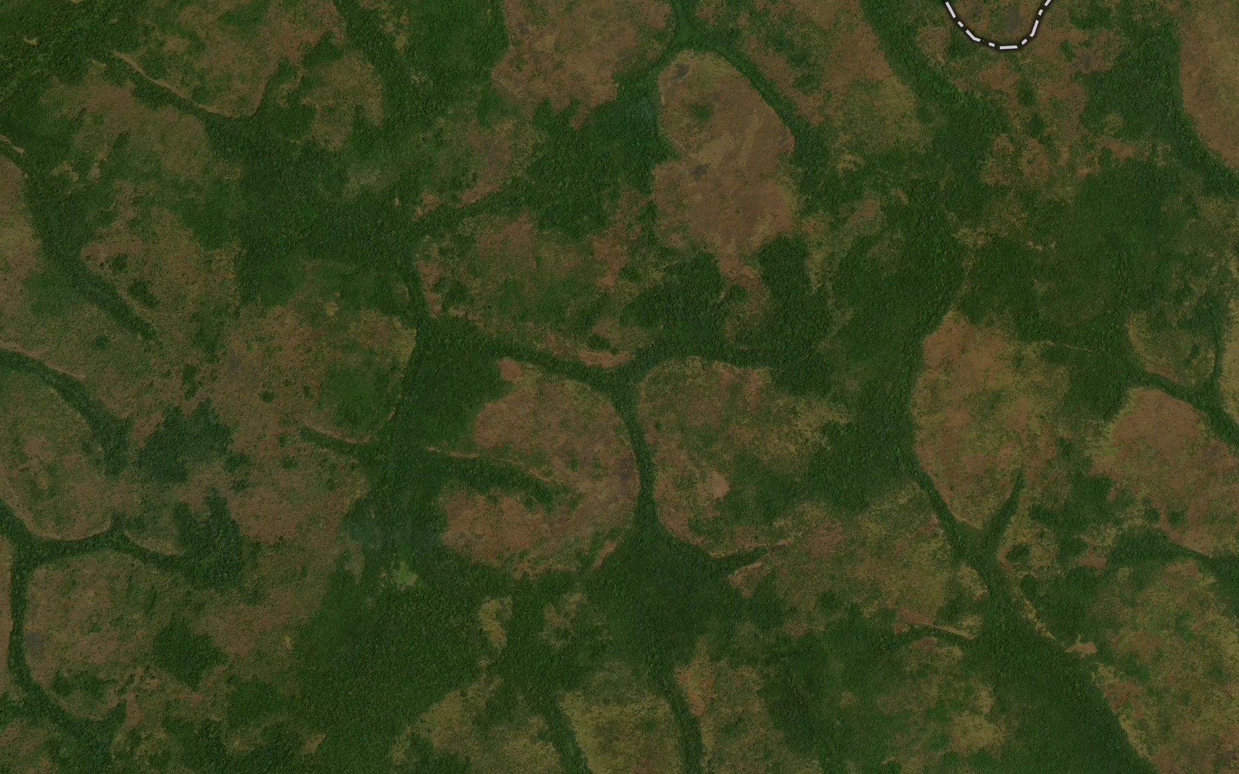 Satellite map of the Nambazia