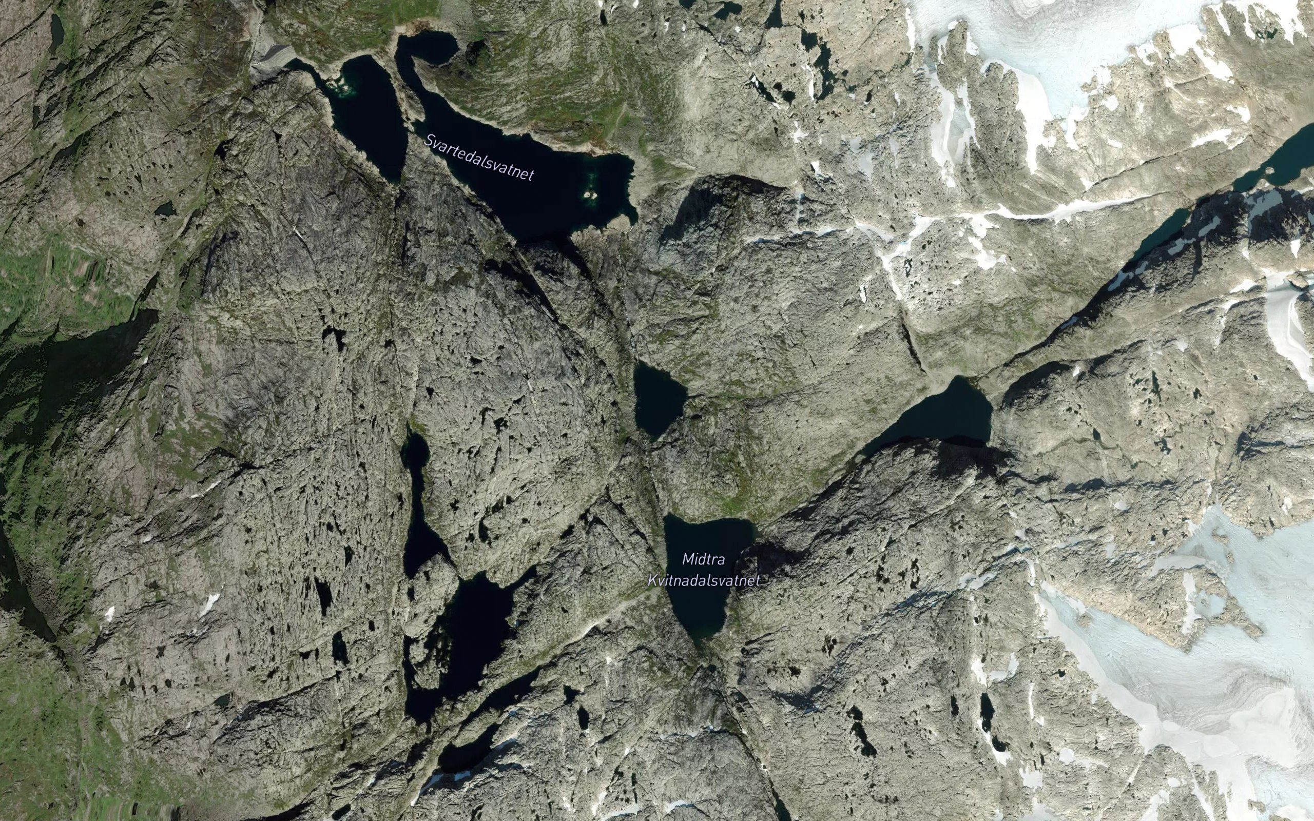 Kvitnadalsvatnet,heimsta