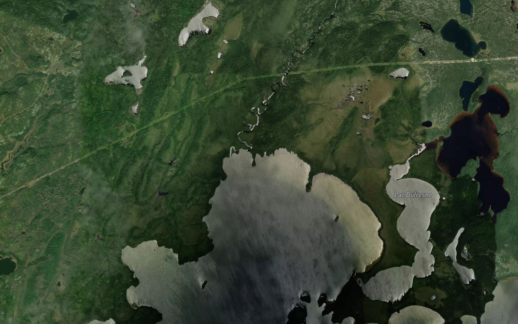 Satellite map of the Baie Alfred