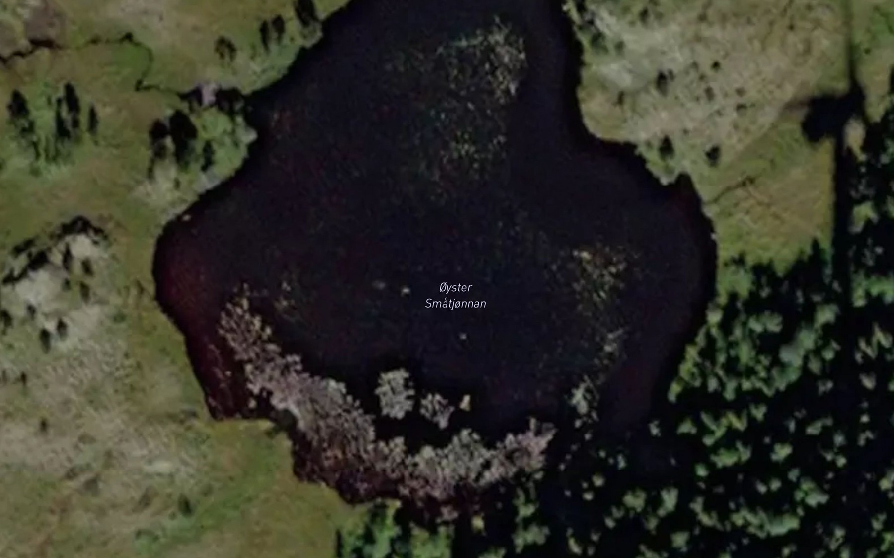 Satellite map of the Smatjornin