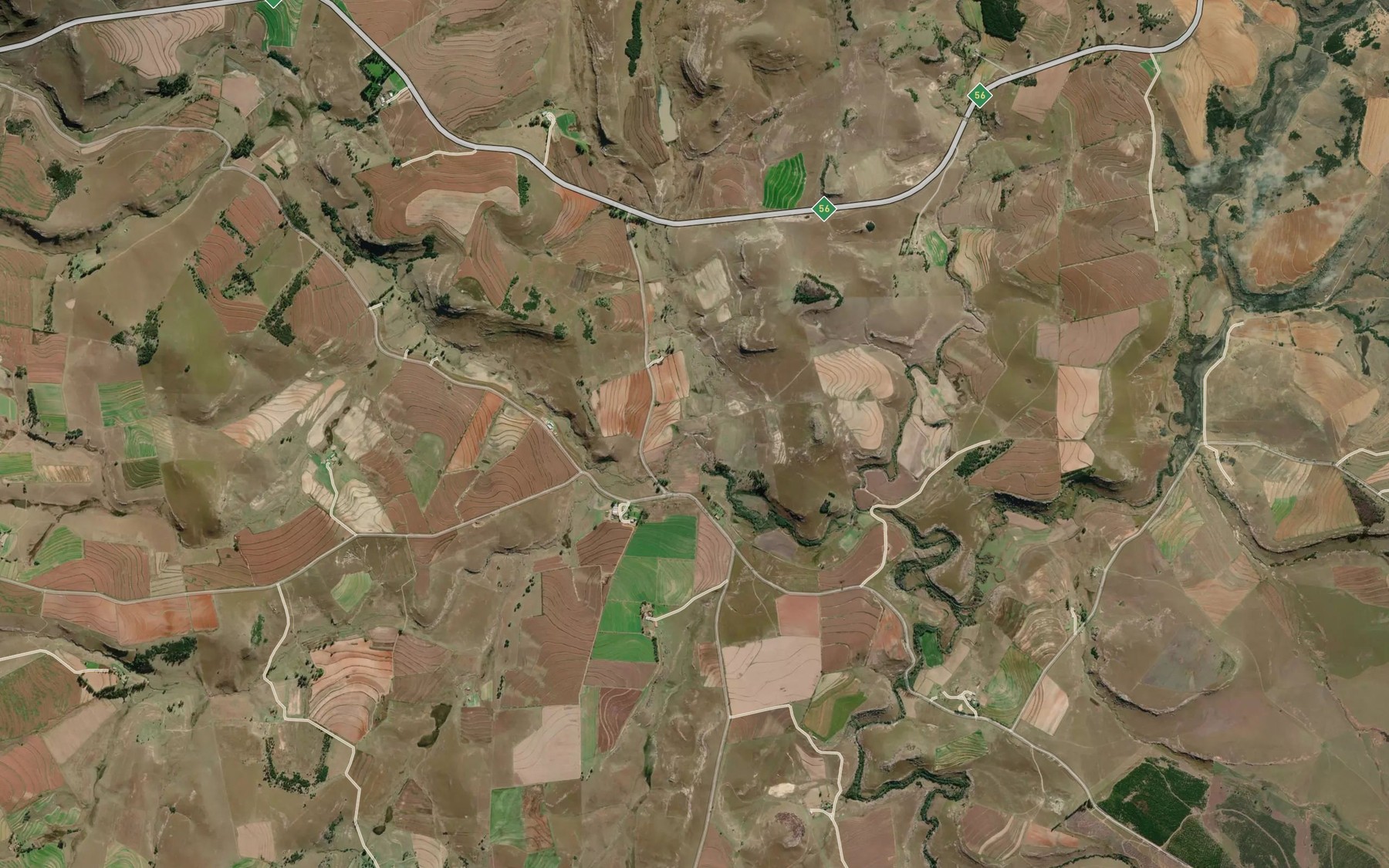 Satellite map of the KwaMaxongo