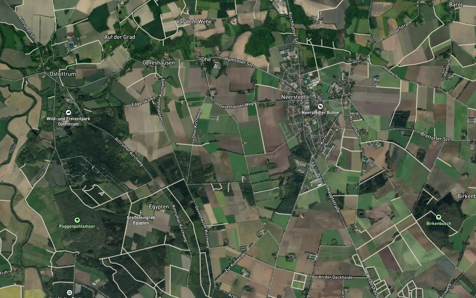 Satellite map of the Schwarzes Schlatt
