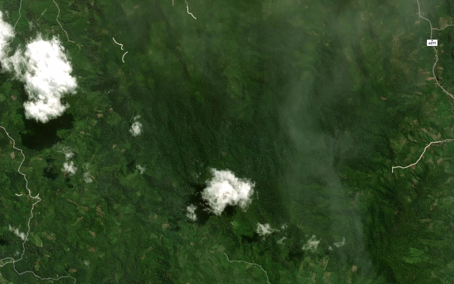 Satellite map of the Khlong Patae
