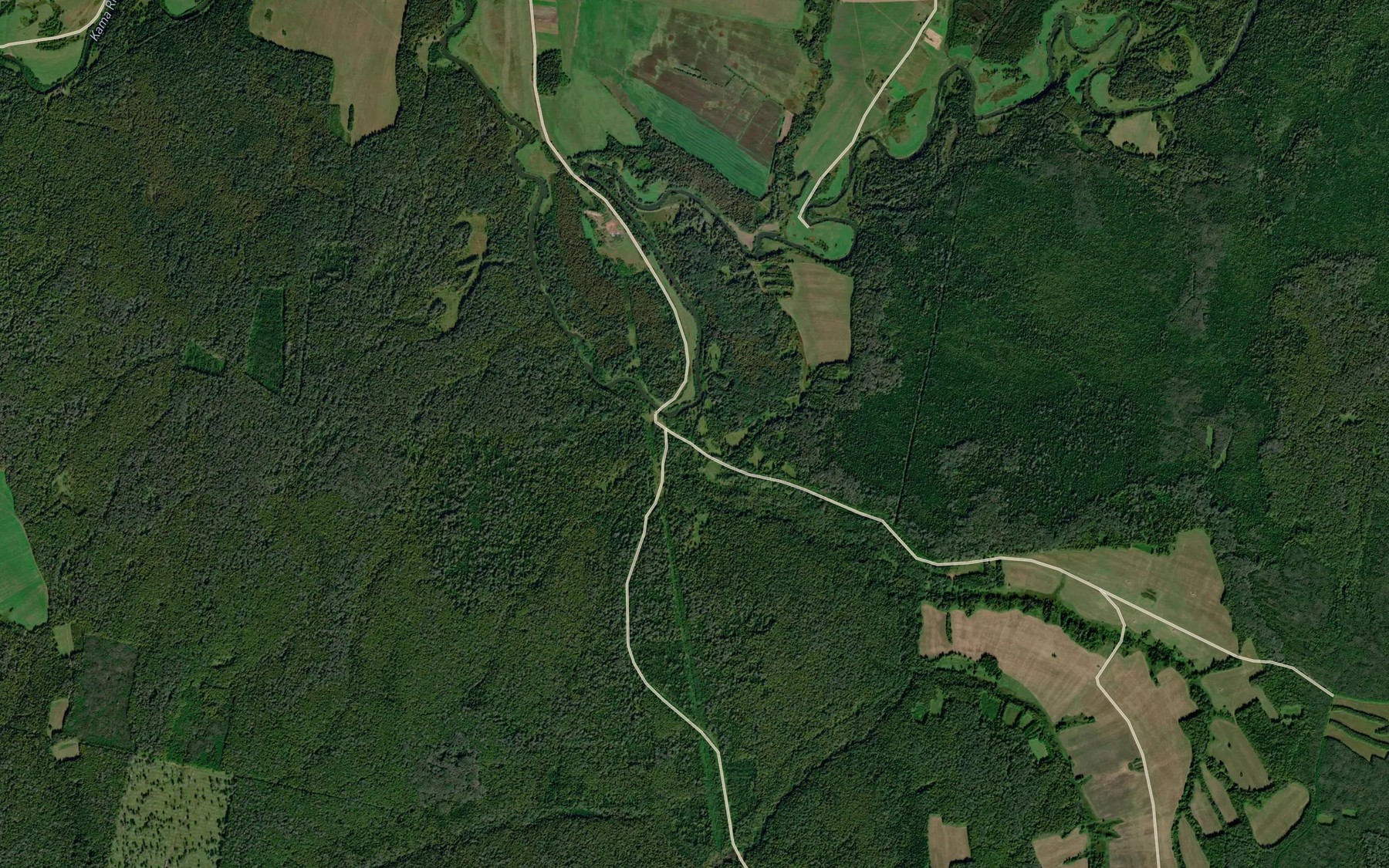 Satellite map of the Ol'khovka