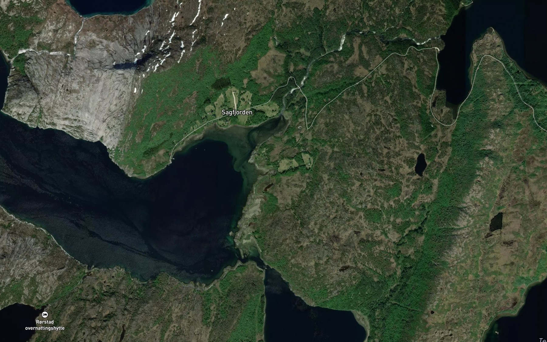 Satellite map of the Rotosen