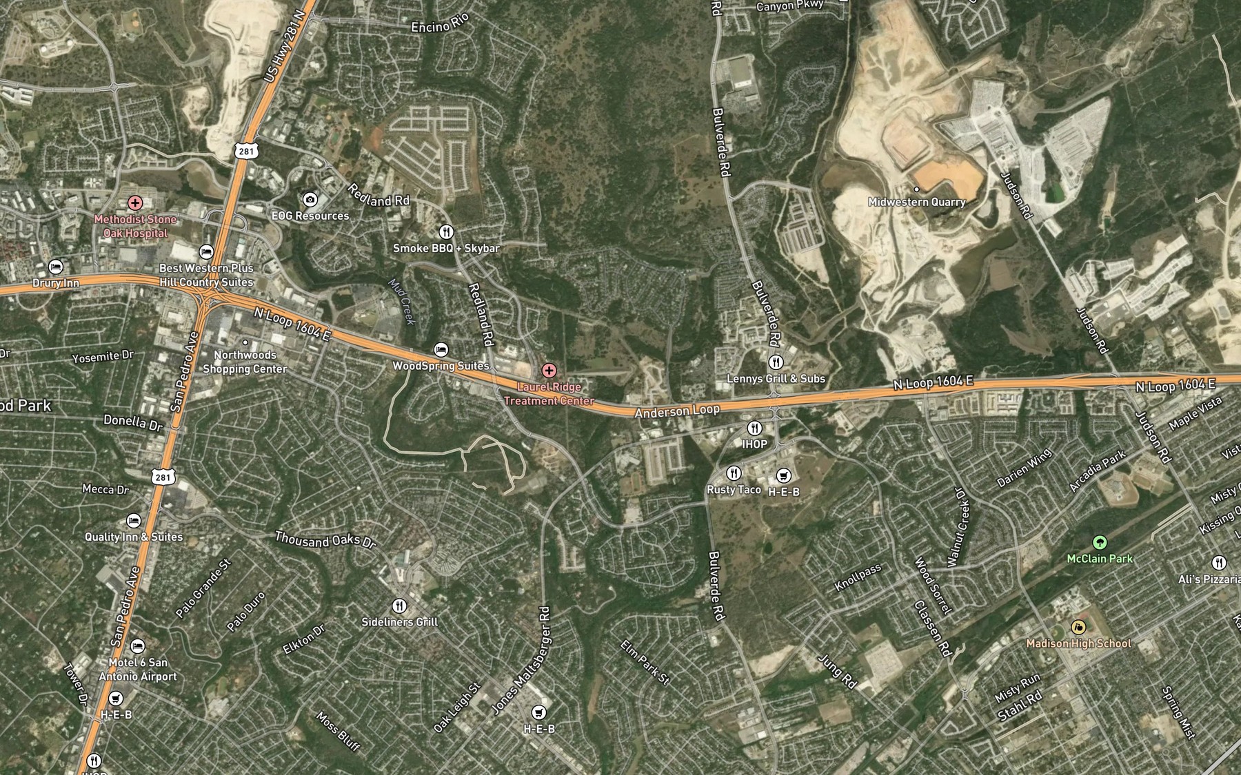 Satellite map of the Soil Conservation Service Site 11 Reservoir