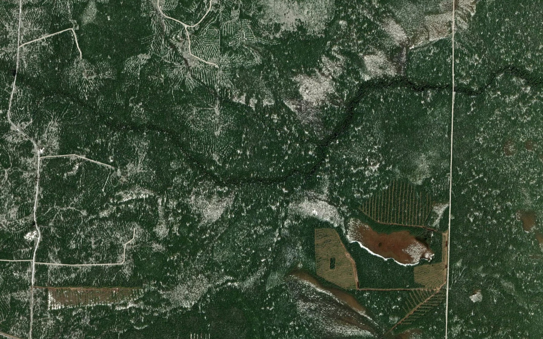 Satellite map of the Yel'ma