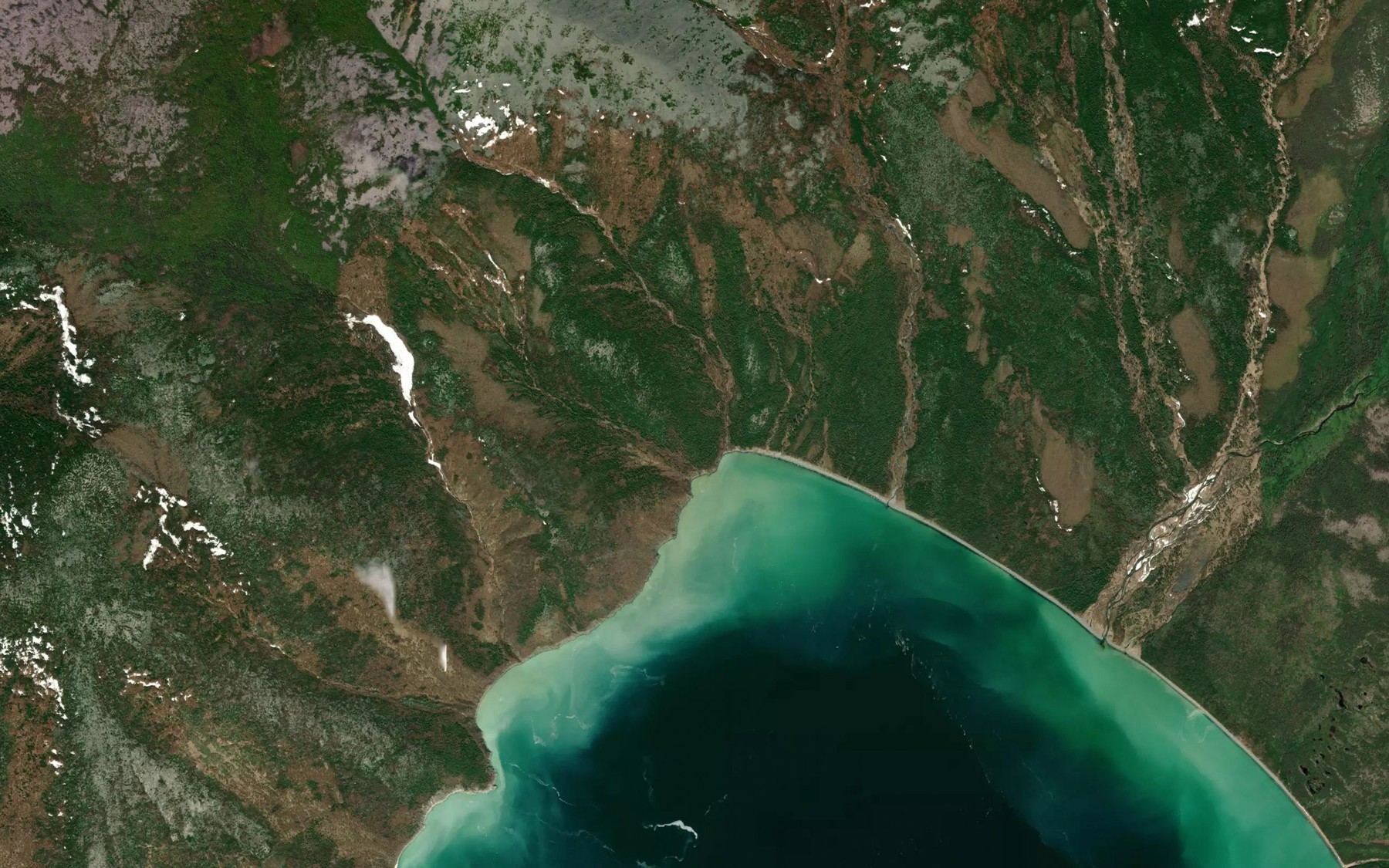 Satellite map of the Korotkiy