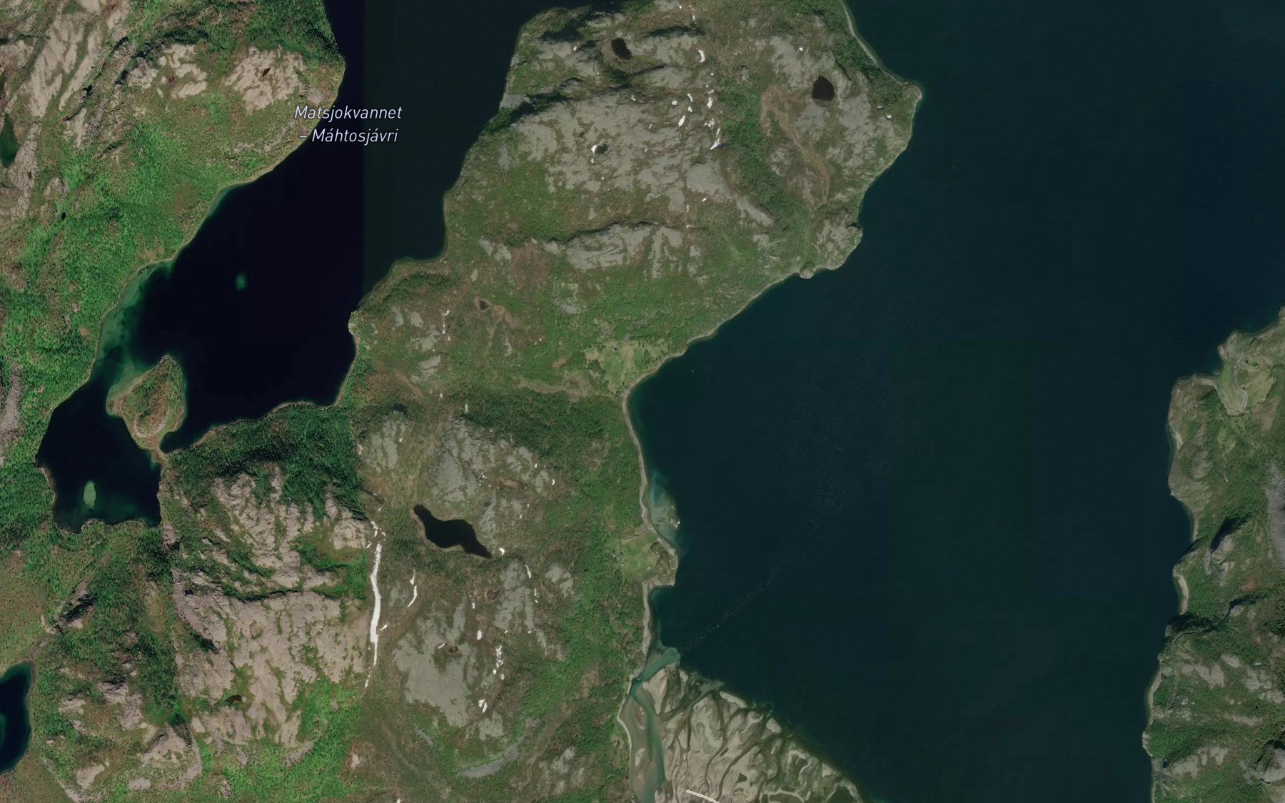 Satellite map of the Gappi