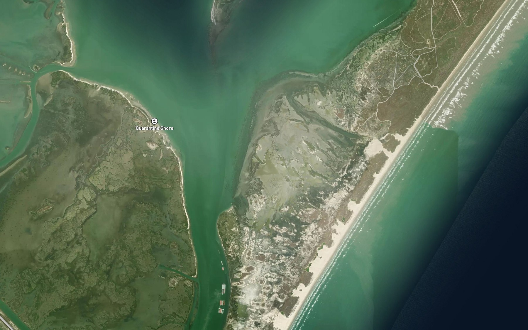 Satellite map of the Middle Pass