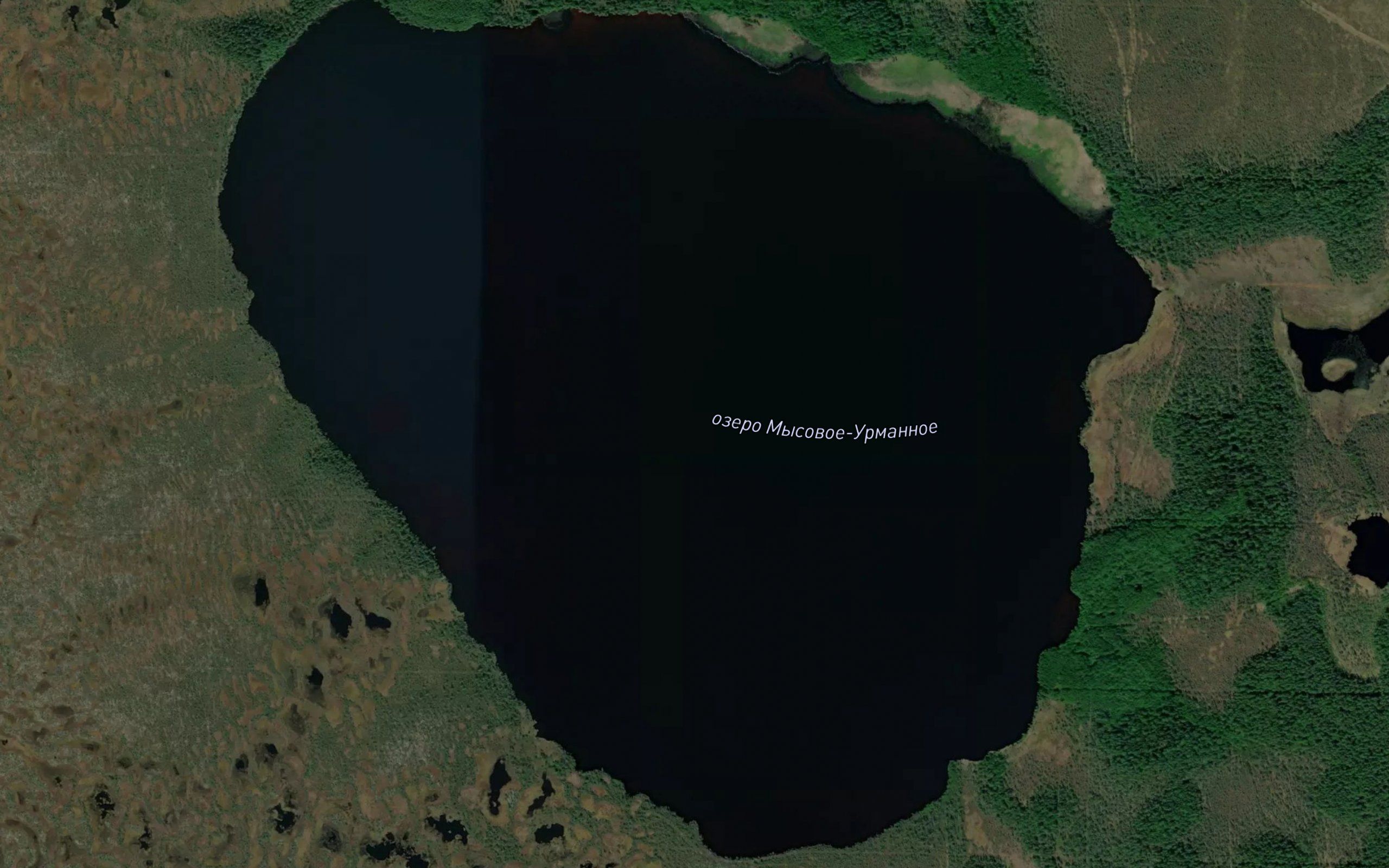 Ozero Mysovoye Urmannoye
