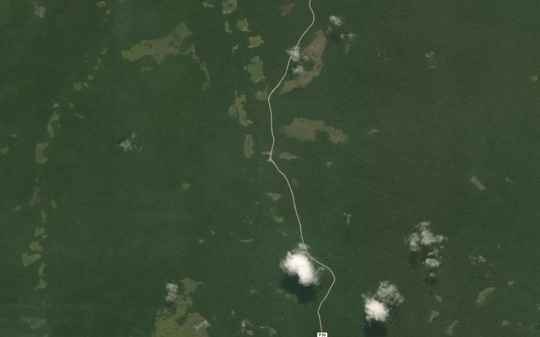 Satellite map of the Kirassoko