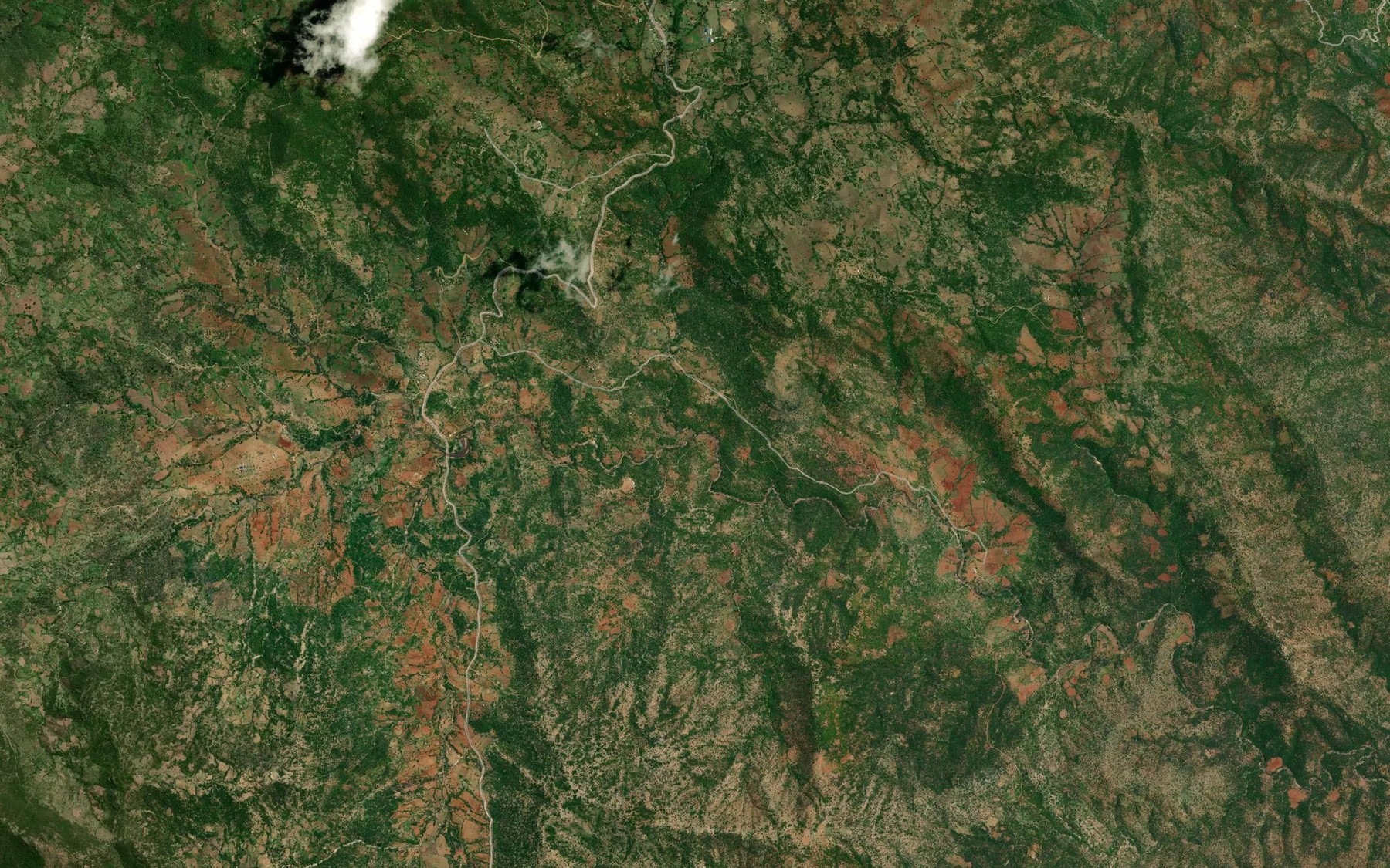 Satellite map of the Kiken