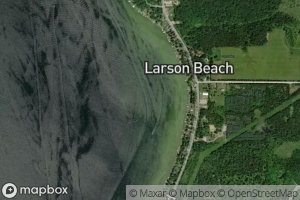 Satellite map of the Comstock Bay
