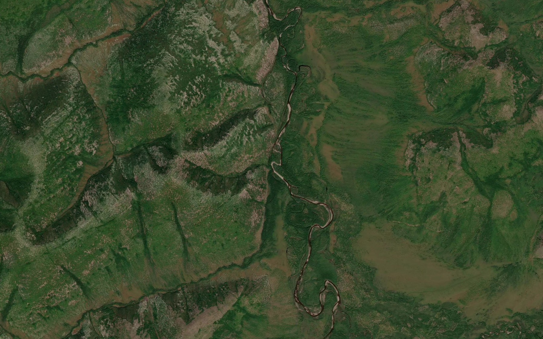 Satellite map of the Dolgunnakh