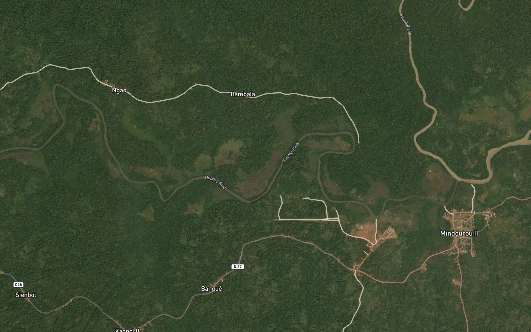 Satellite map of the Besako