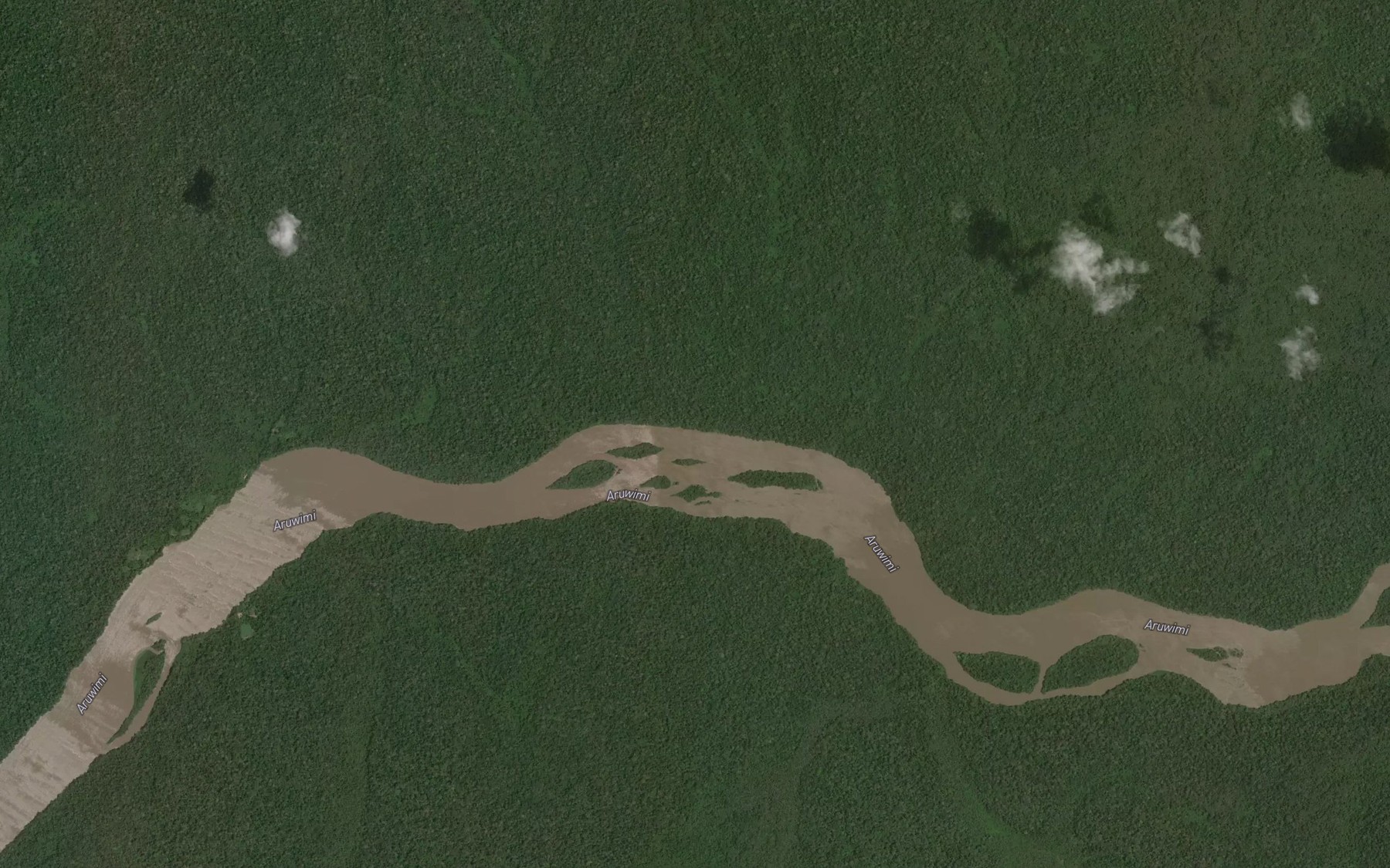 Satellite map of the Dileli