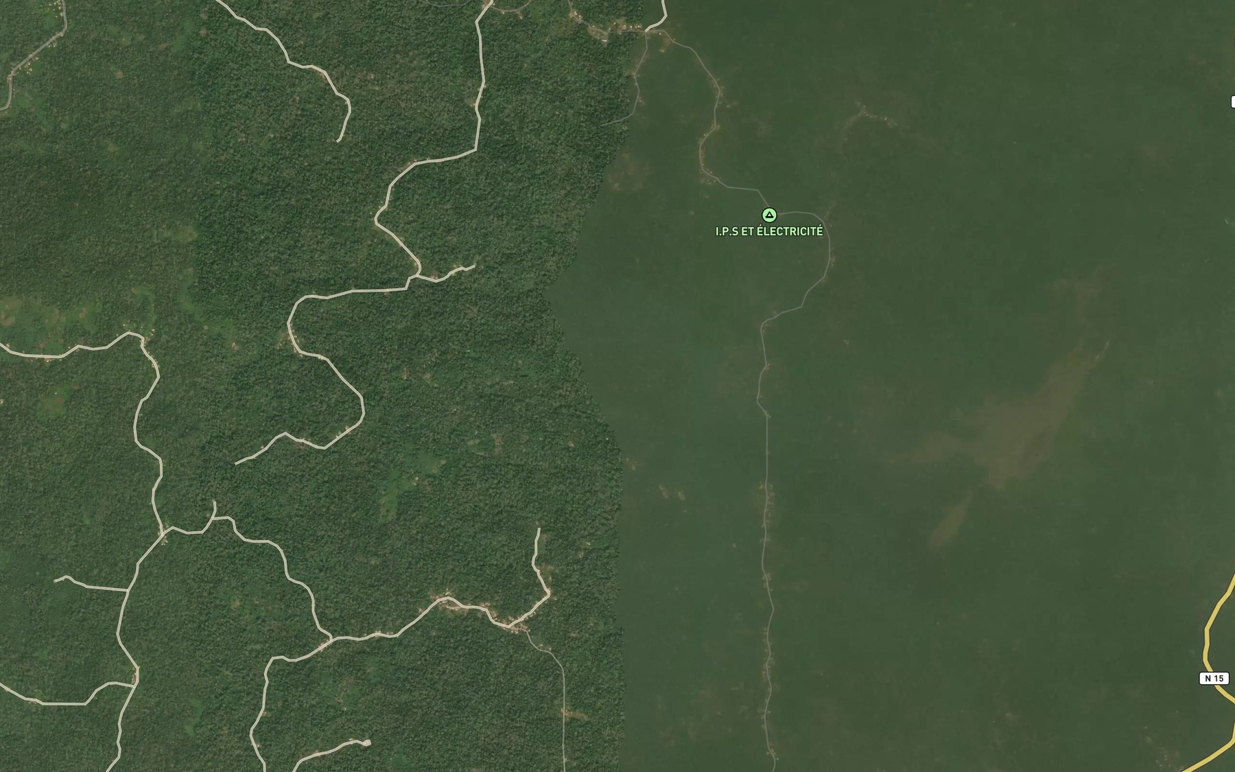 Satellite map of the Mepin