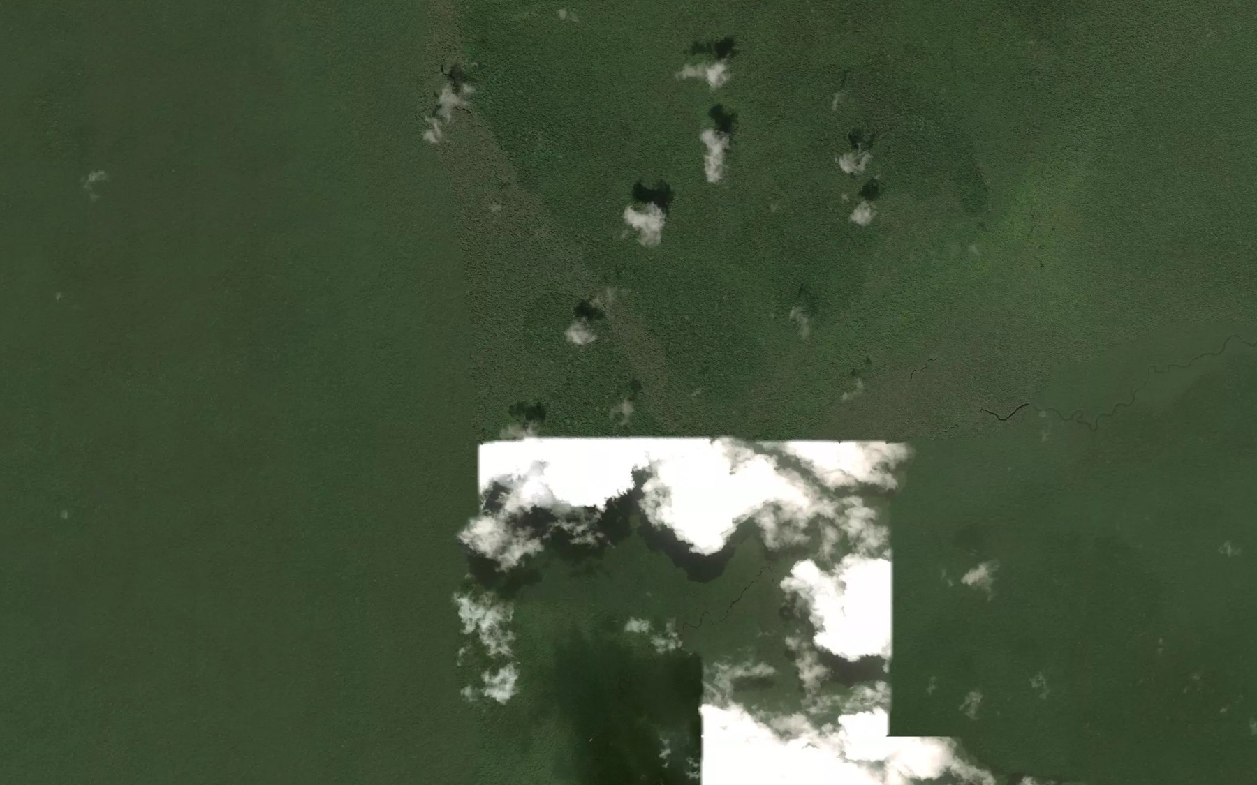 Satellite map of the Niem