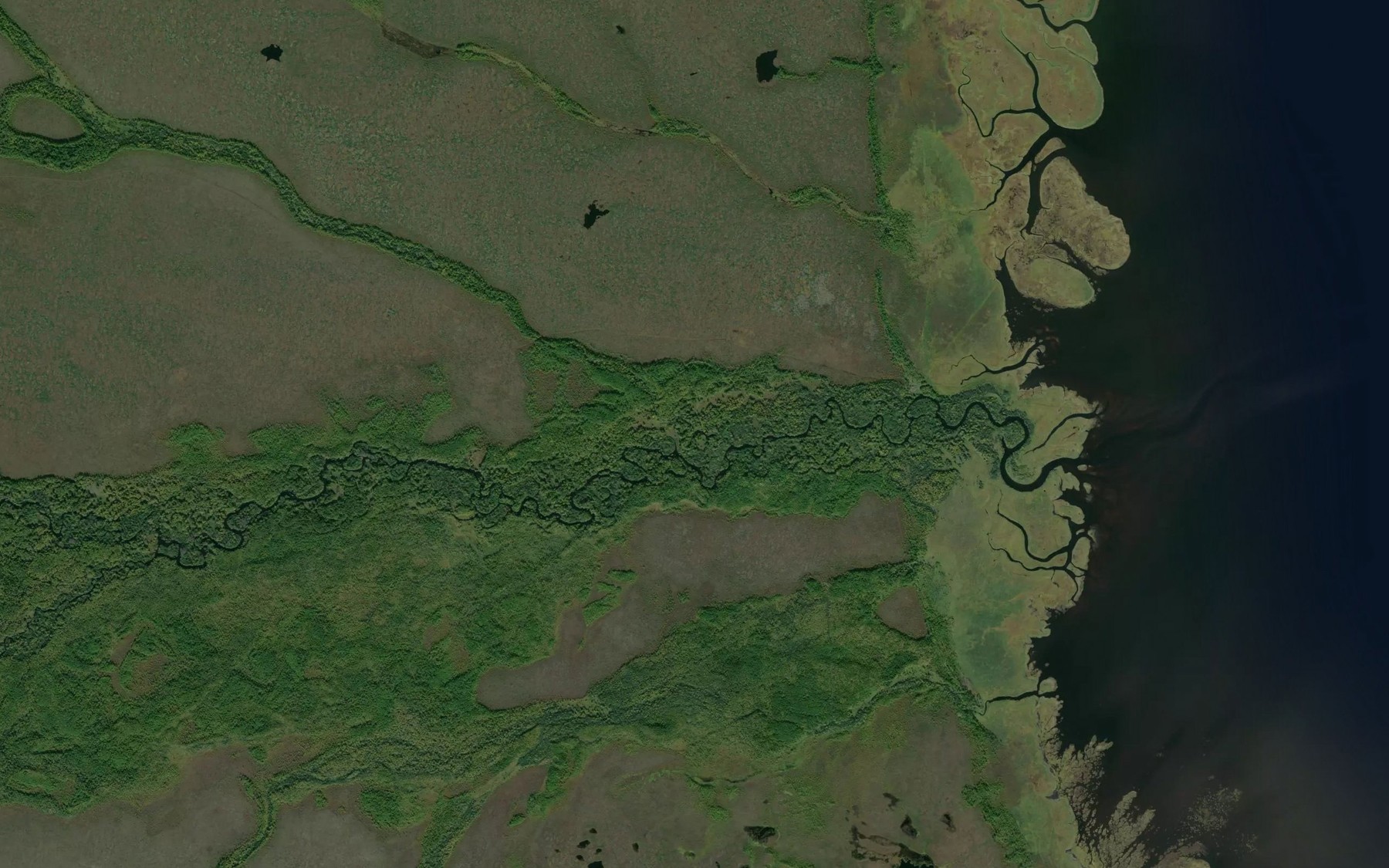 Satellite map of the Bezdonnyy Klyuch