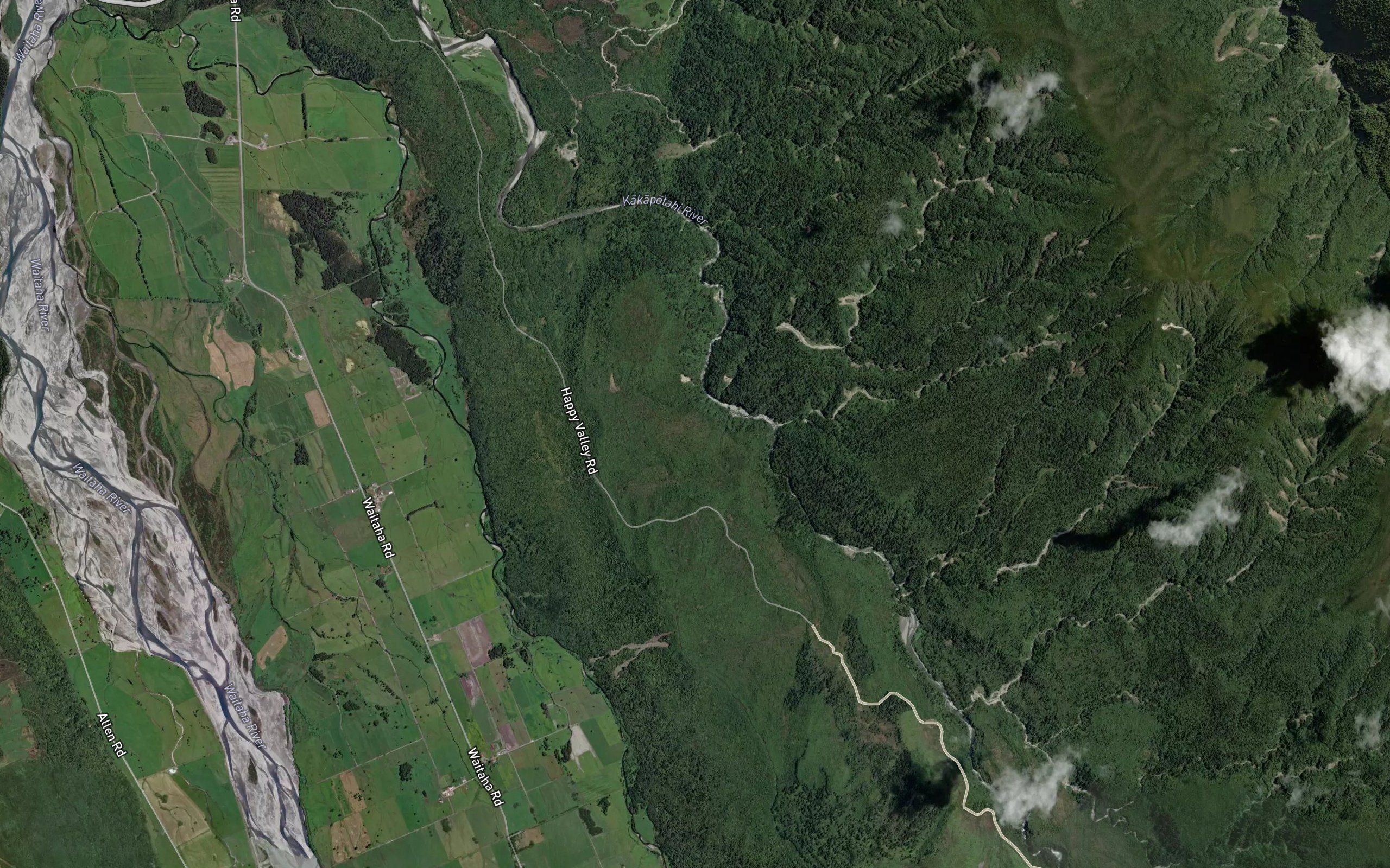 Kakapotahi River (Little Waitaha River)