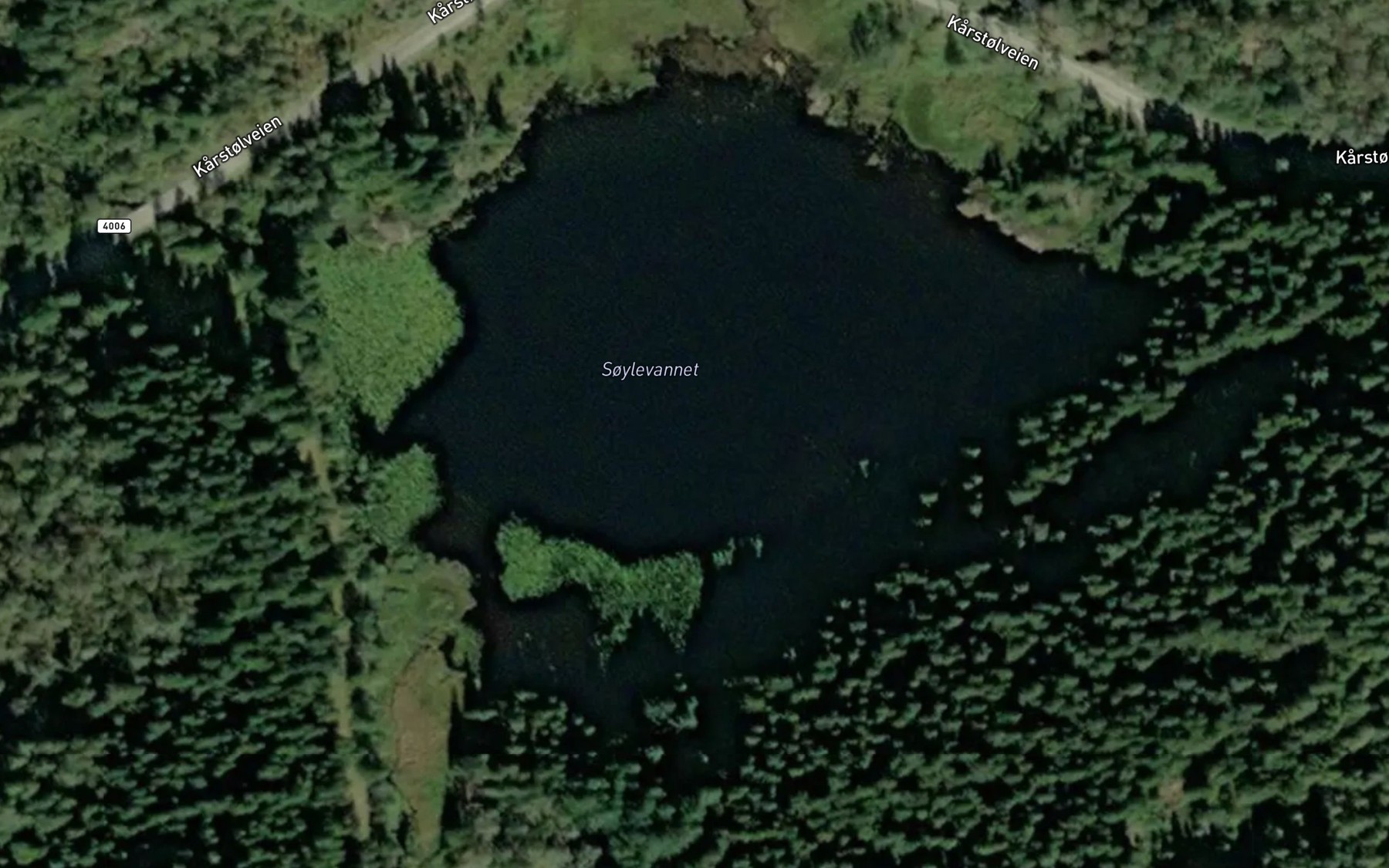 Satellite map of the Soylevannet