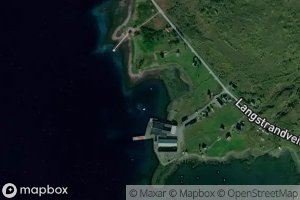 Satellite map of the Skjanesbukta
