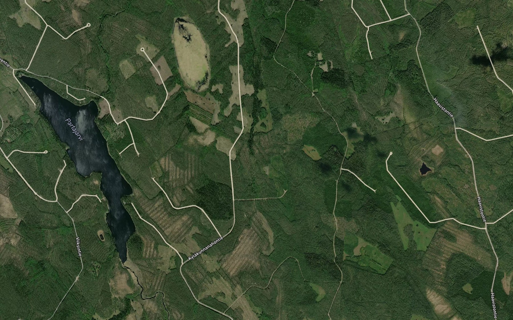 Satellite map of the Parepuro
