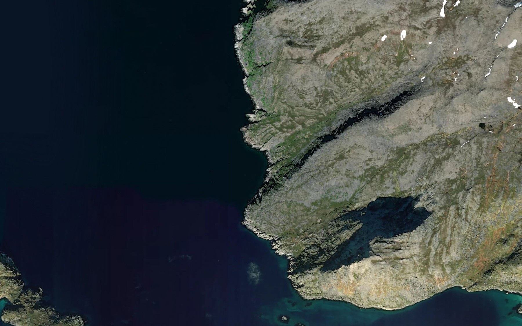 Satellite map of the Tarvika