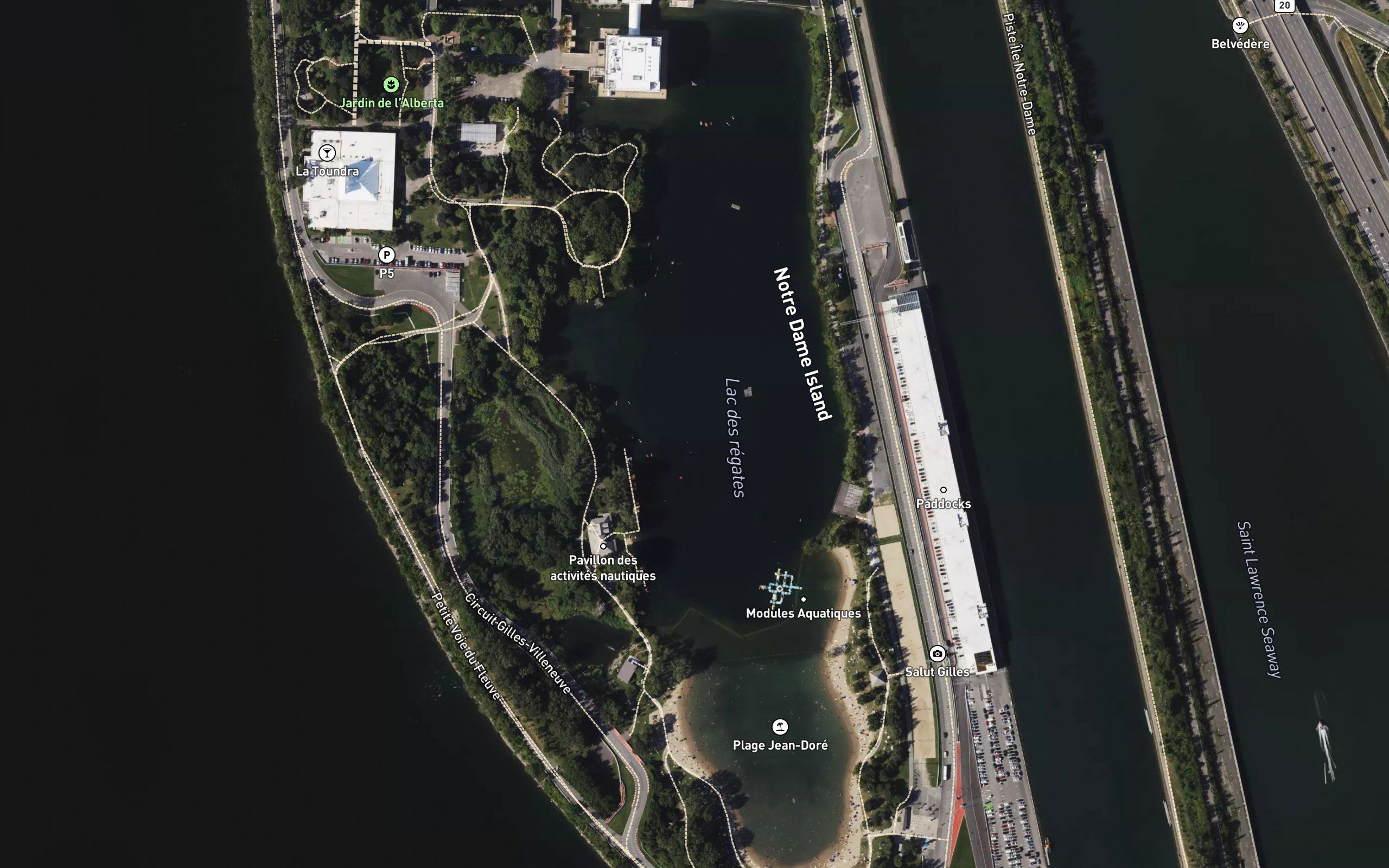 Lac de l'Ile Notre-Dame