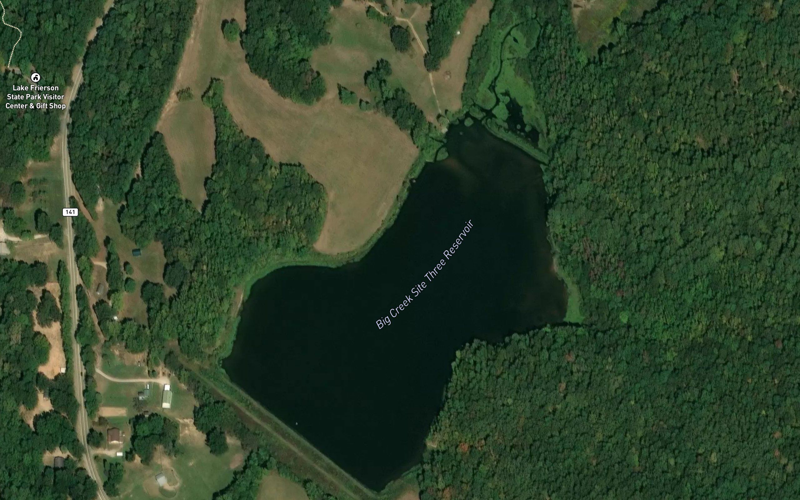 Big Creek Site Three Reservoir