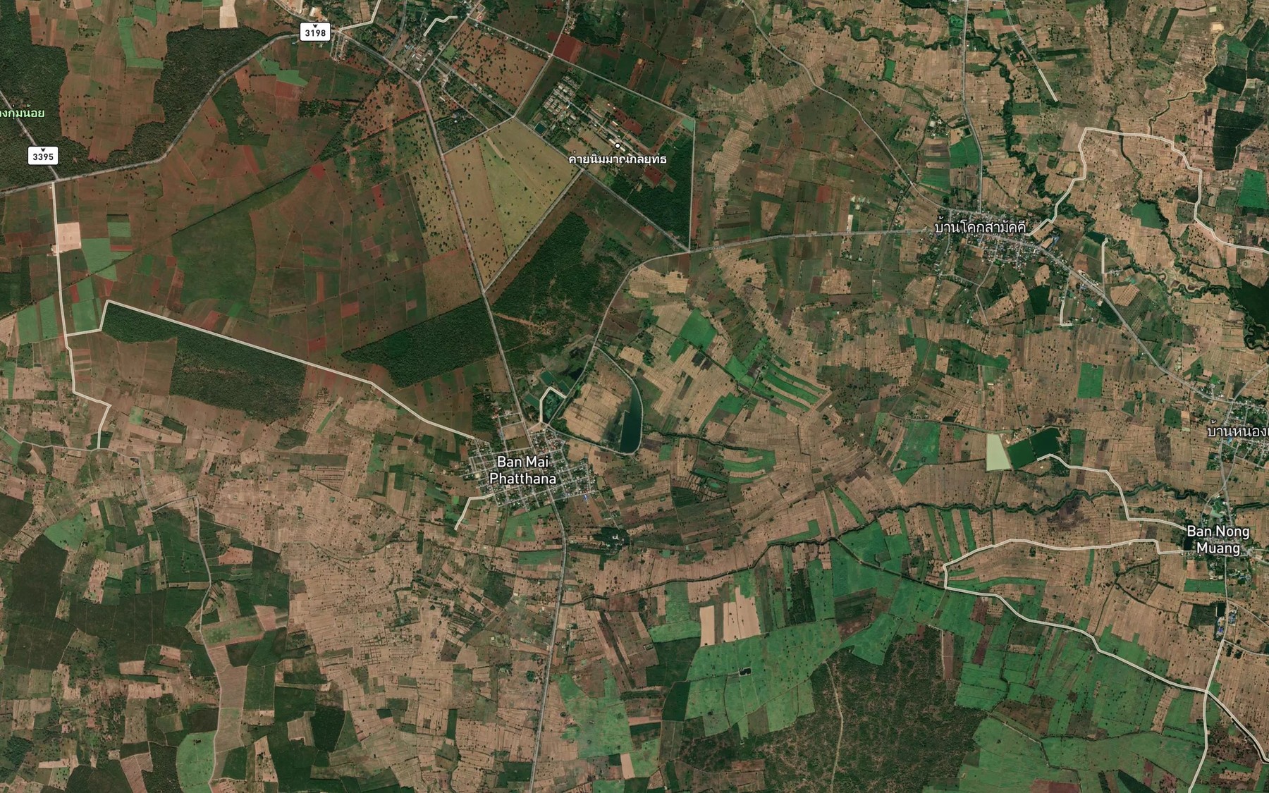 Satellite map of the Nong Sa Hin
