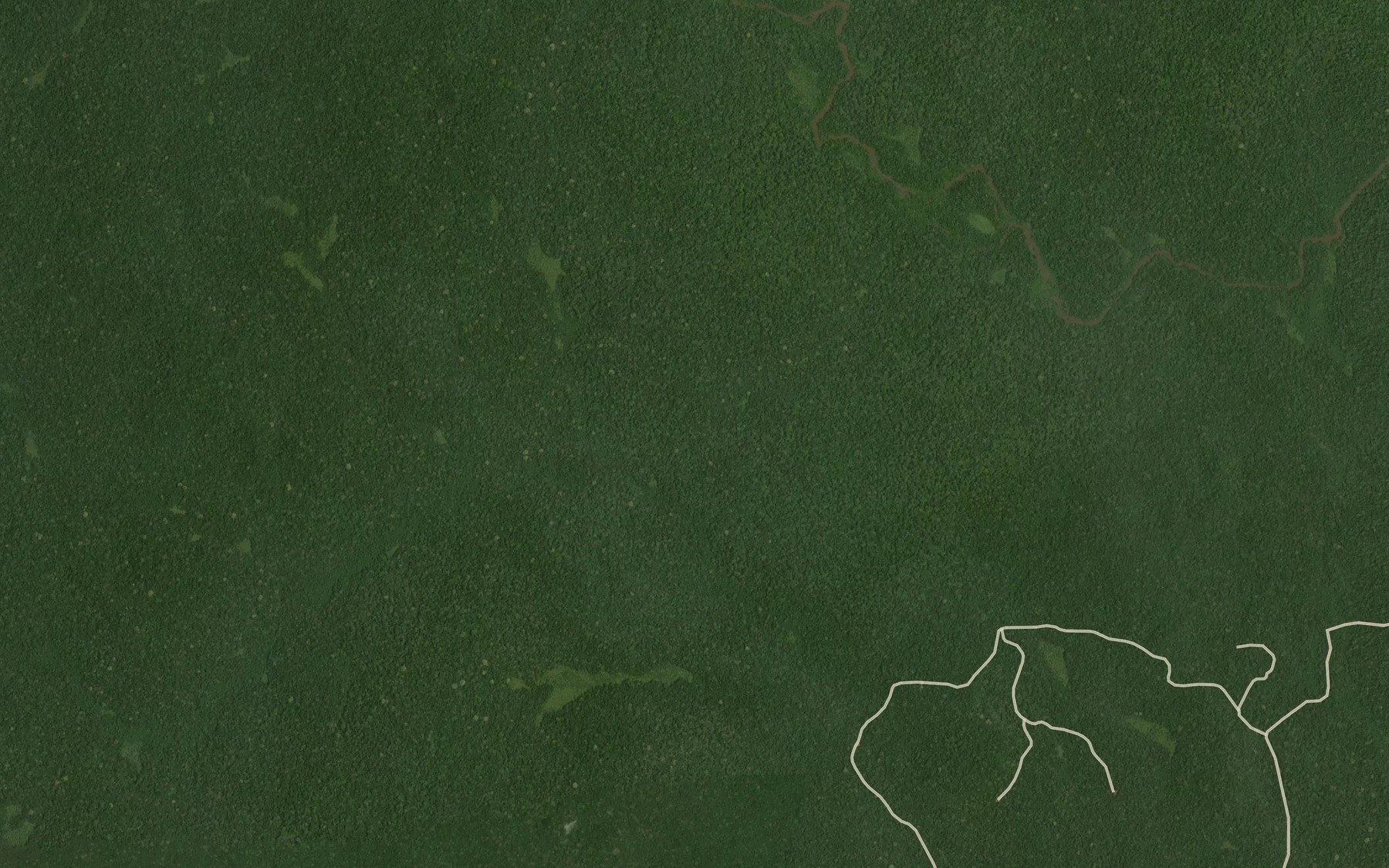 Satellite map of the Moamokok