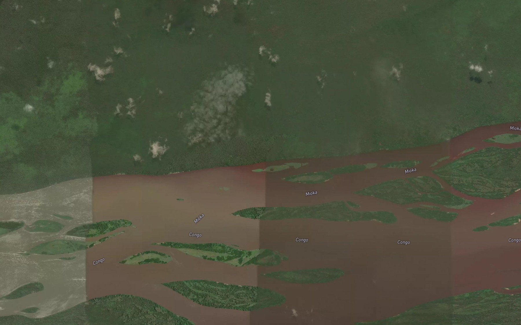 Satellite map of the Djambo