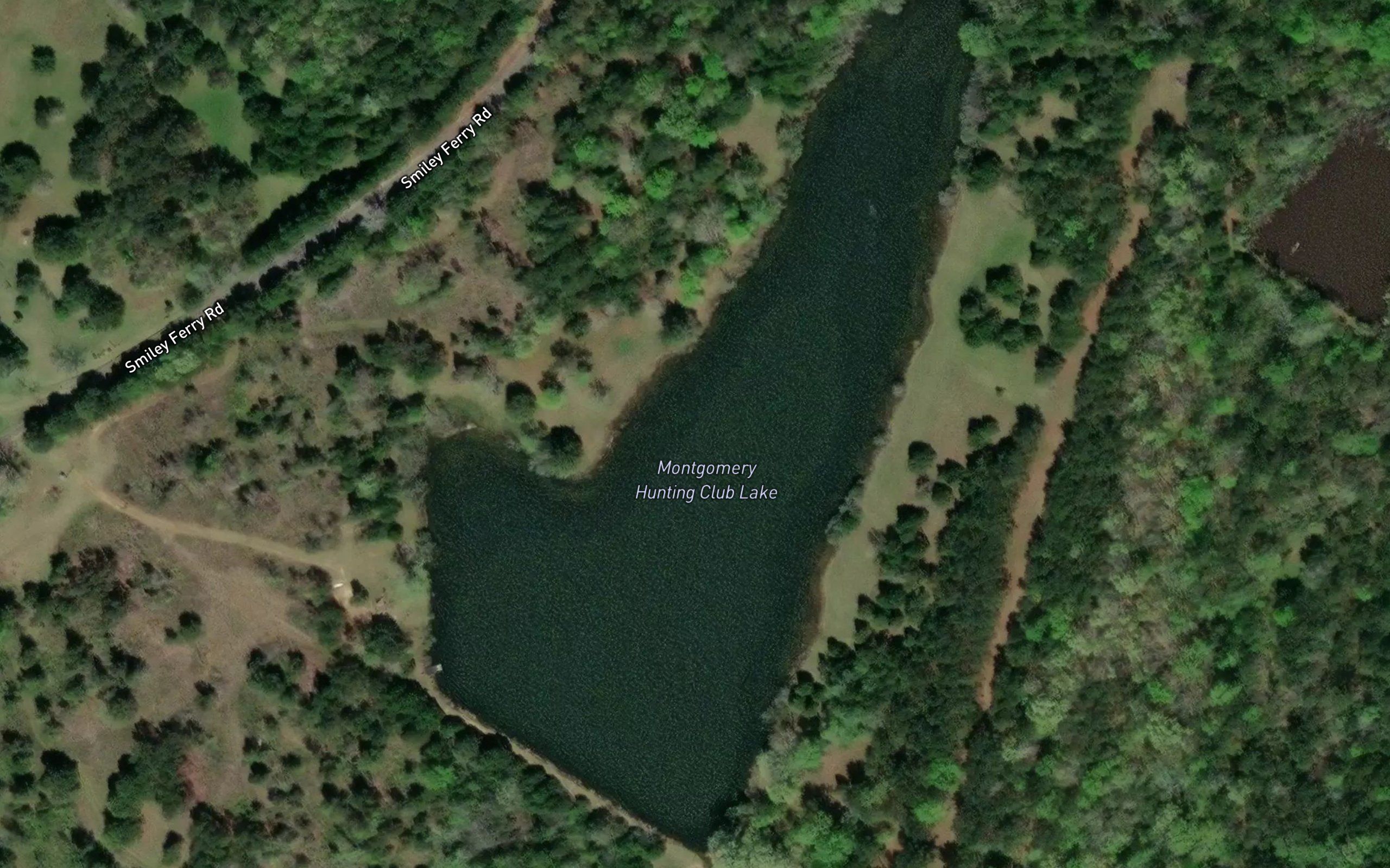 Montgomery Hunting Club Lake