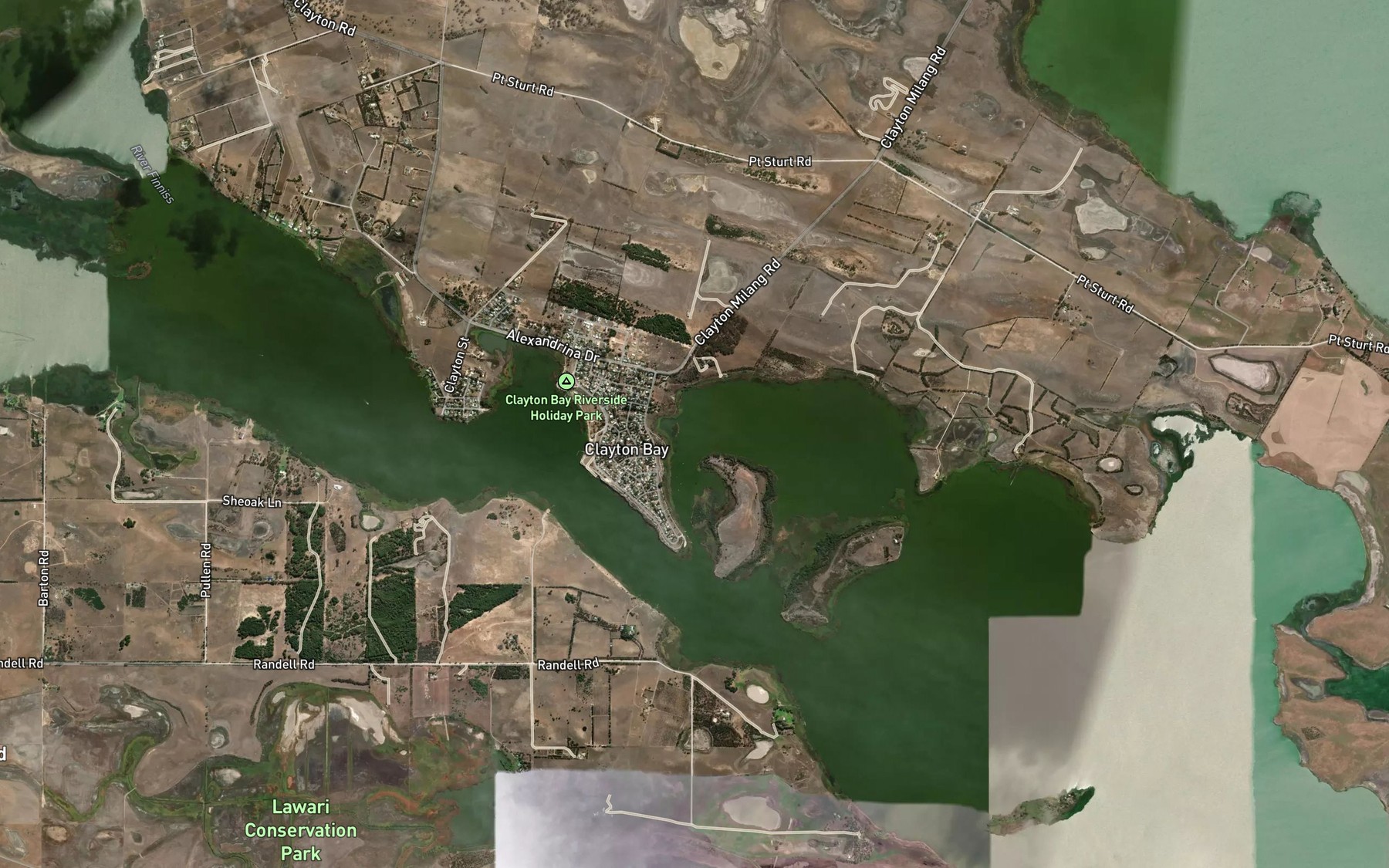 Satellite map of the The Hospital
