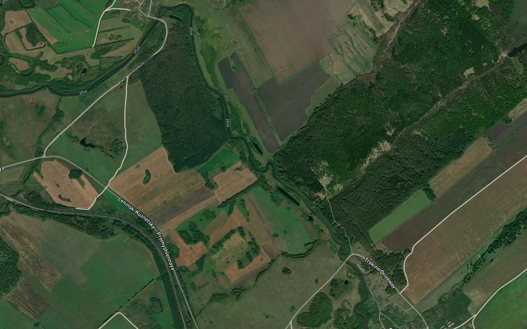 Satellite map of the Mostovaya
