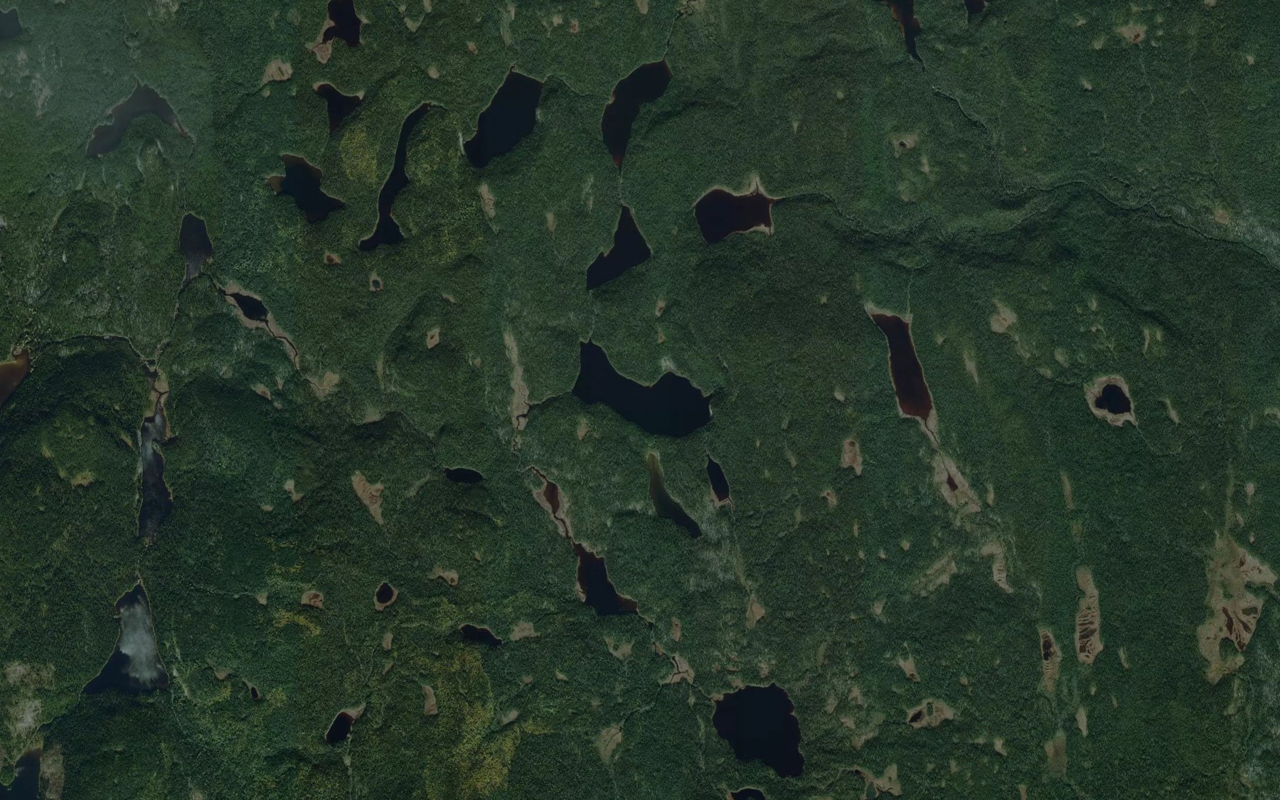 Satellite map of the Lac du Piquage