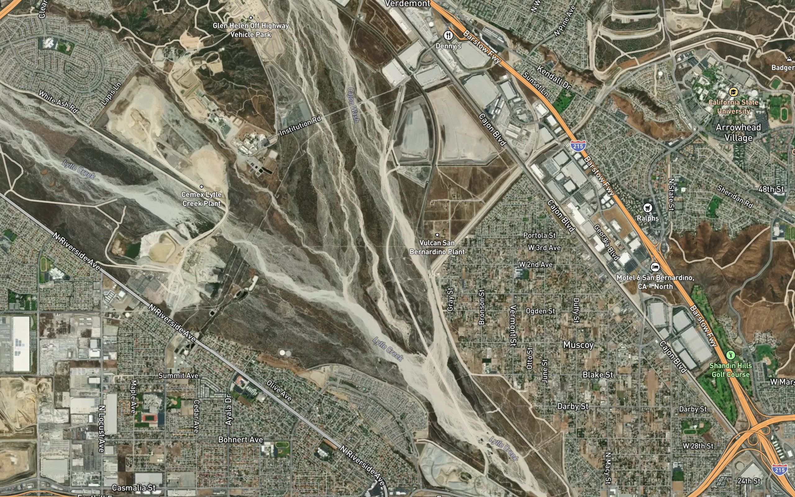 Lower Cajon Creek Floodway