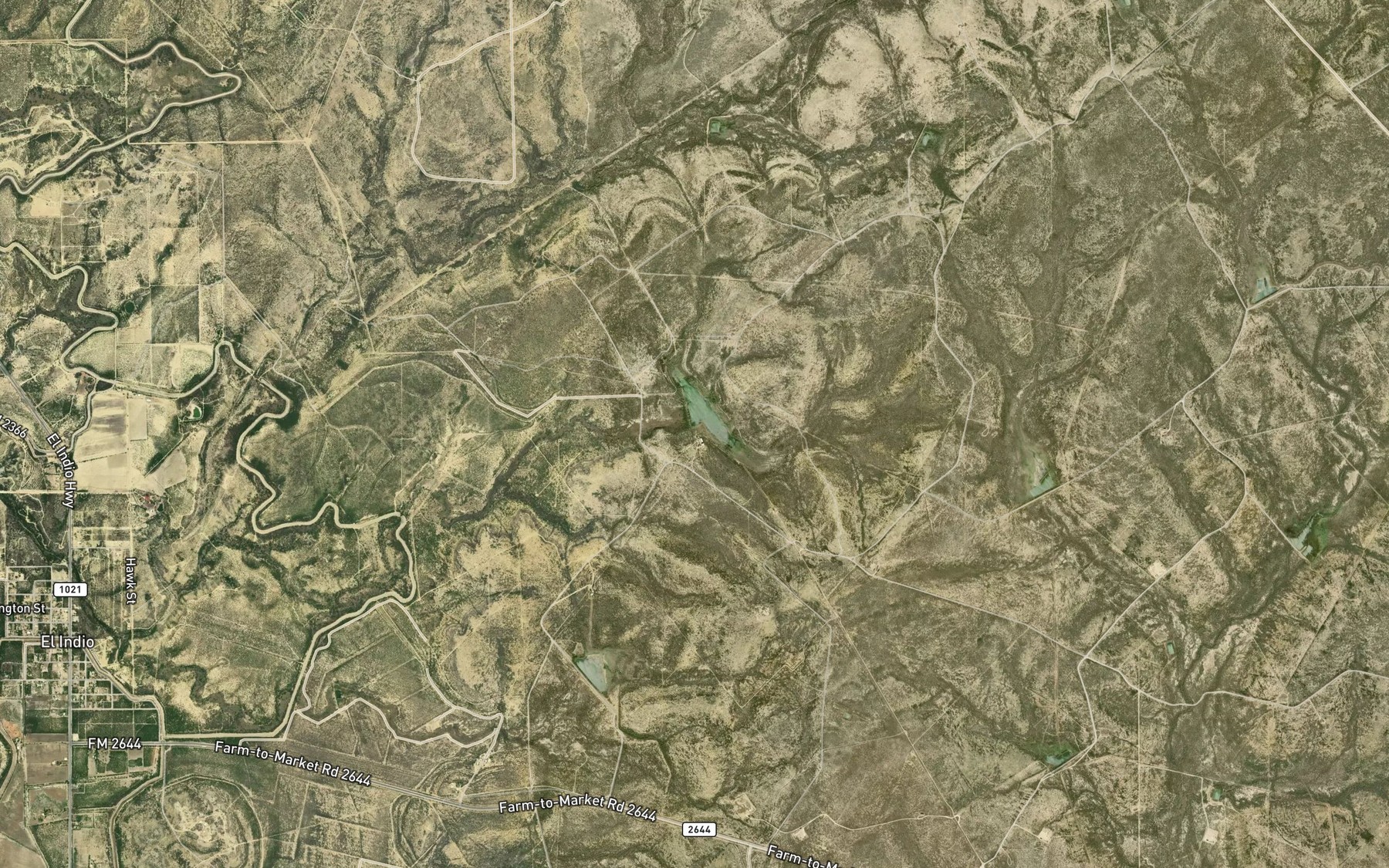 Satellite map of the Winship Lake Number 2