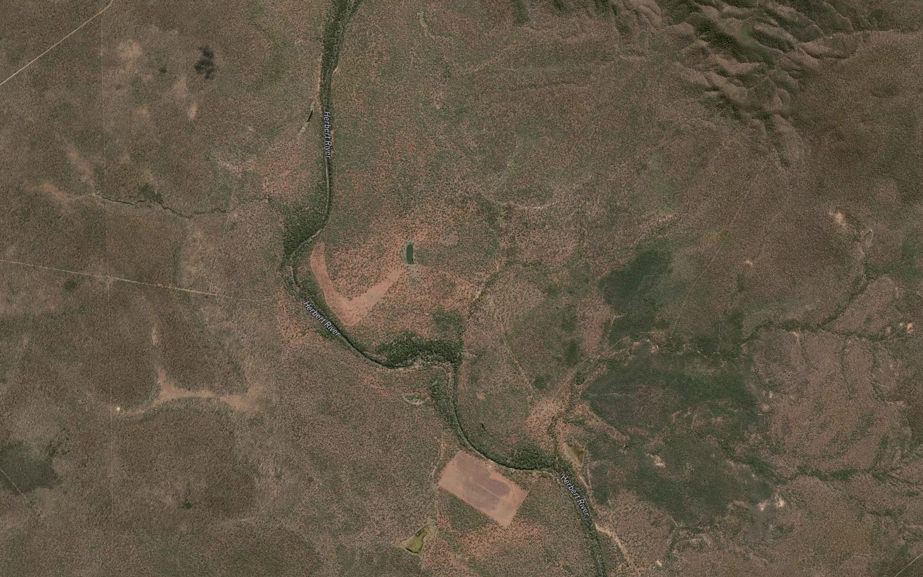 Satellite map of the Campsbourne Lagoon