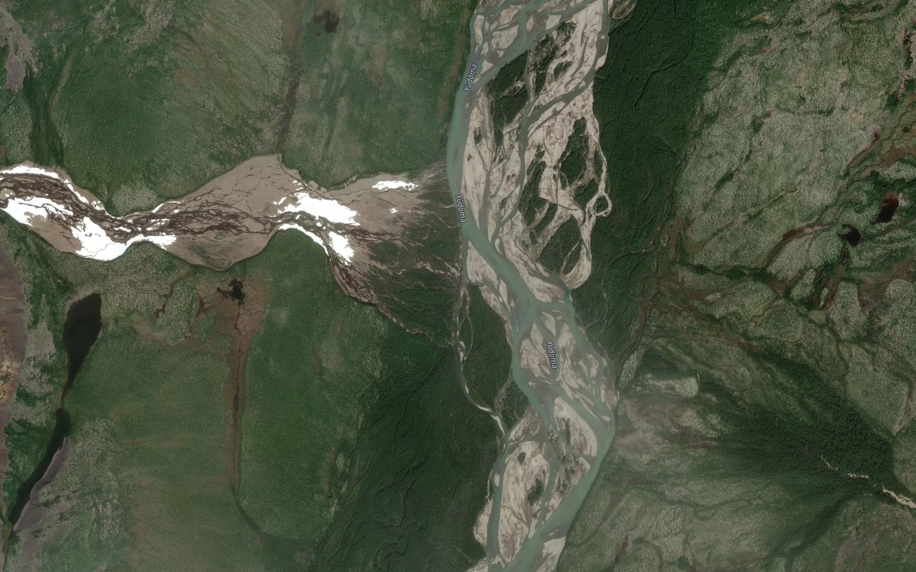 Satellite map of the Edipchan