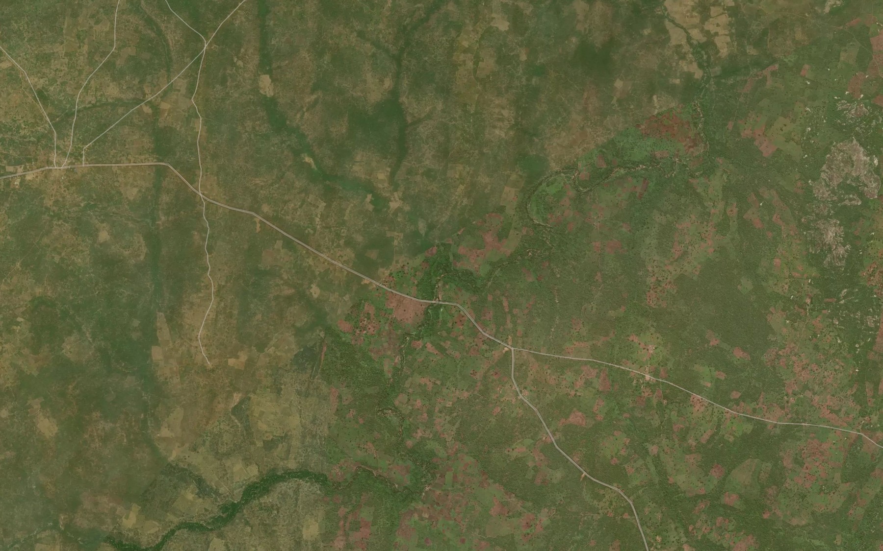 Satellite map of the RiverIpabe